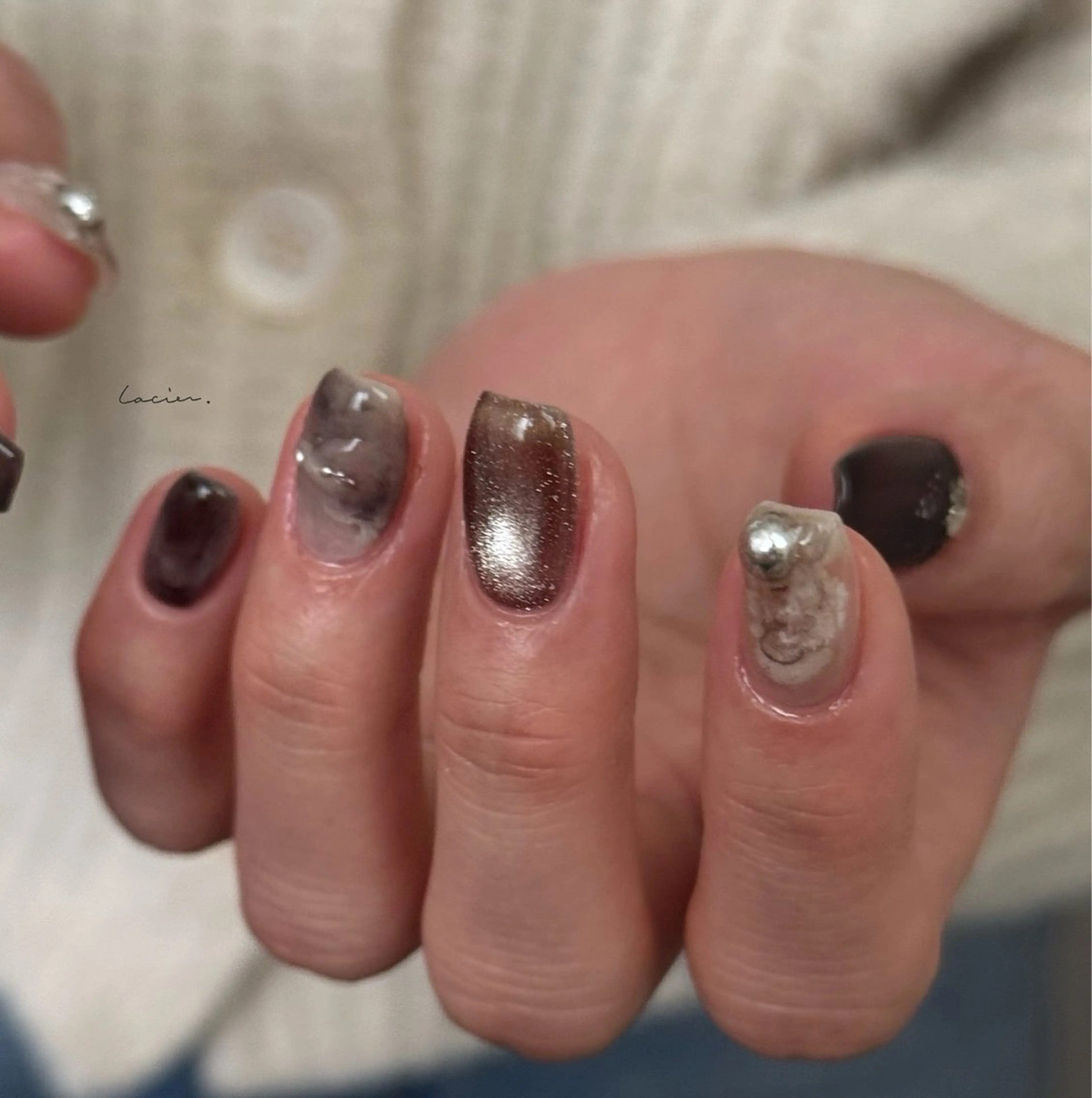 ネイル ハンドネイル lacier nailのネイルデザイン