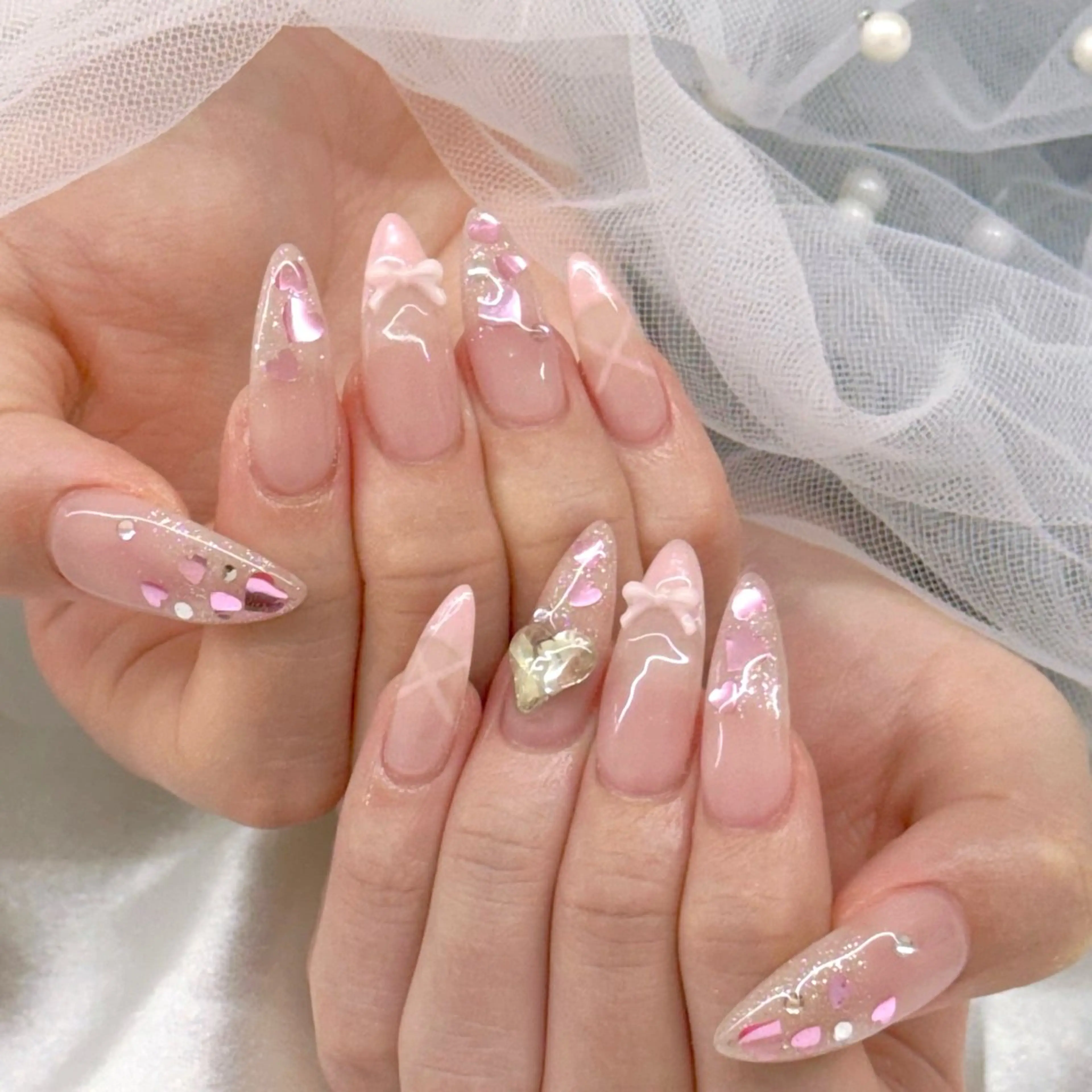 ネイル ハンドネイル ハンドケア Chizuru ☾ ໋のネイルデザイン