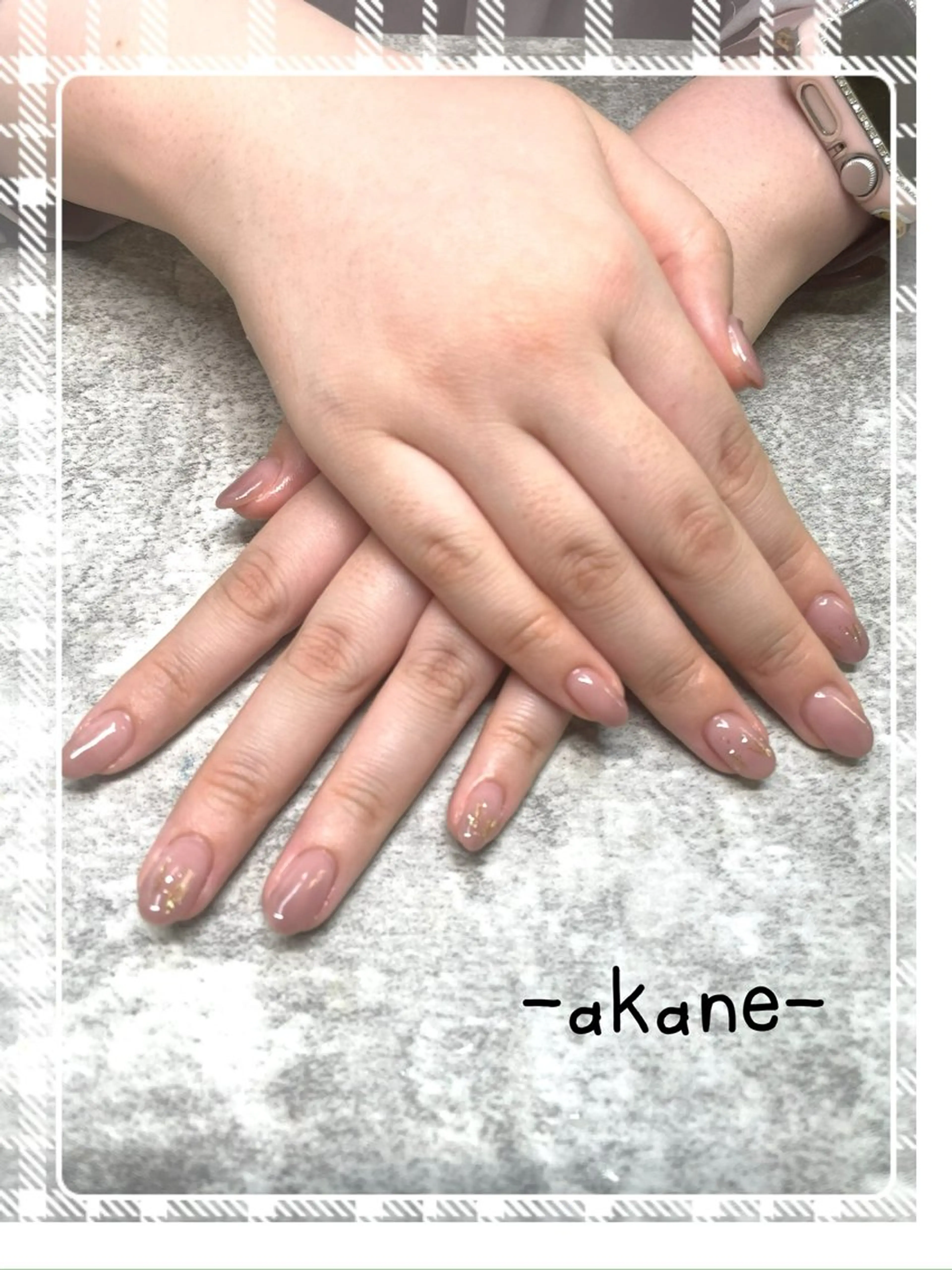 ネイル グラデーション Angeli⭐︎ AKANEのネイルデザイン