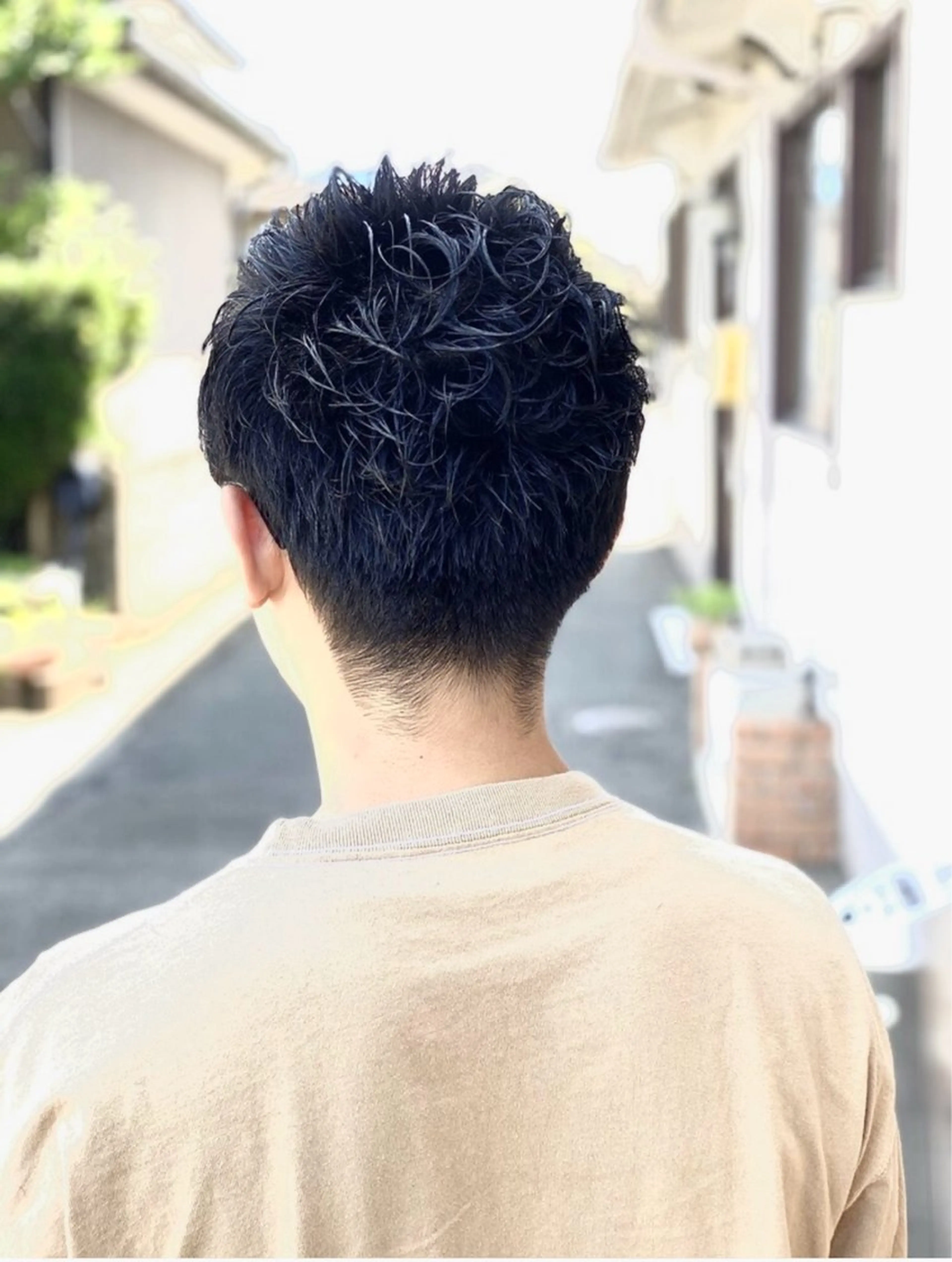 ショート メンズ 刈り上げ カット 森田稔將 大分No. 1メンズ特化美容師のヘアスタイル