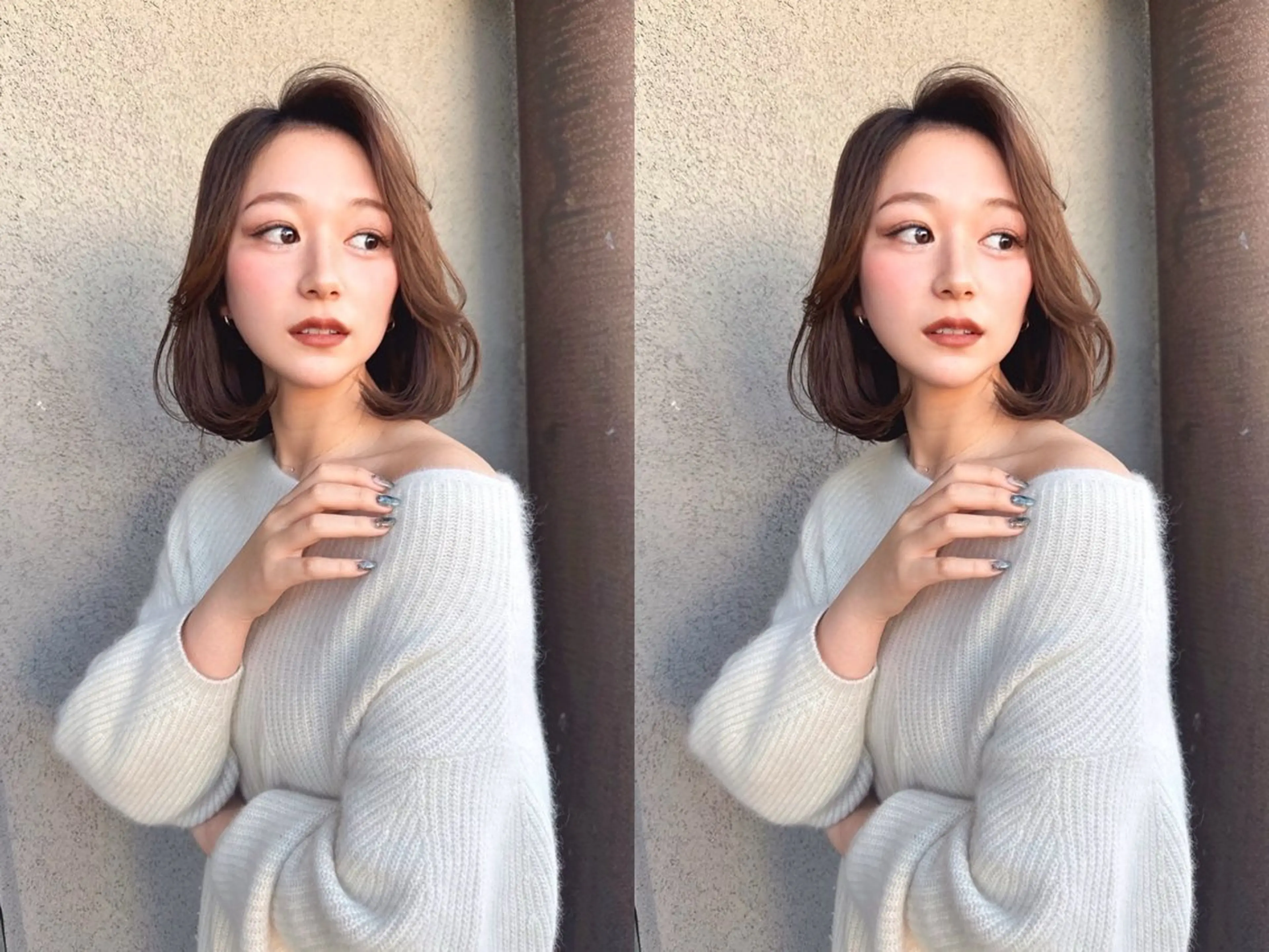 ショート アッシュ ハイライト 韓国風ヘア 韓国カット/透明感 カラー/NANAMIのヘアスタイル