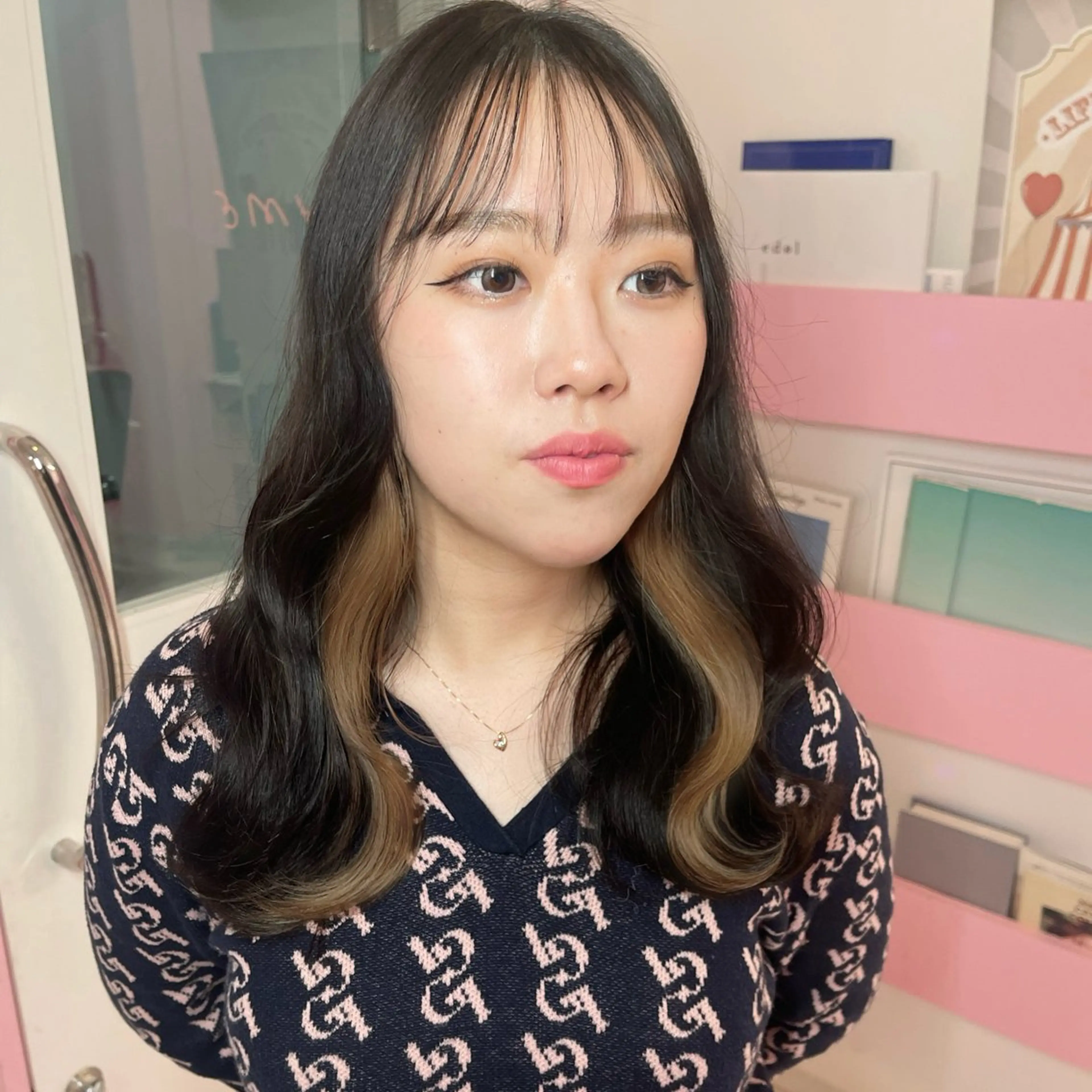 ロング カラー 🎀ミルクティー/暖 色×レイヤー/マリアのヘアスタイル