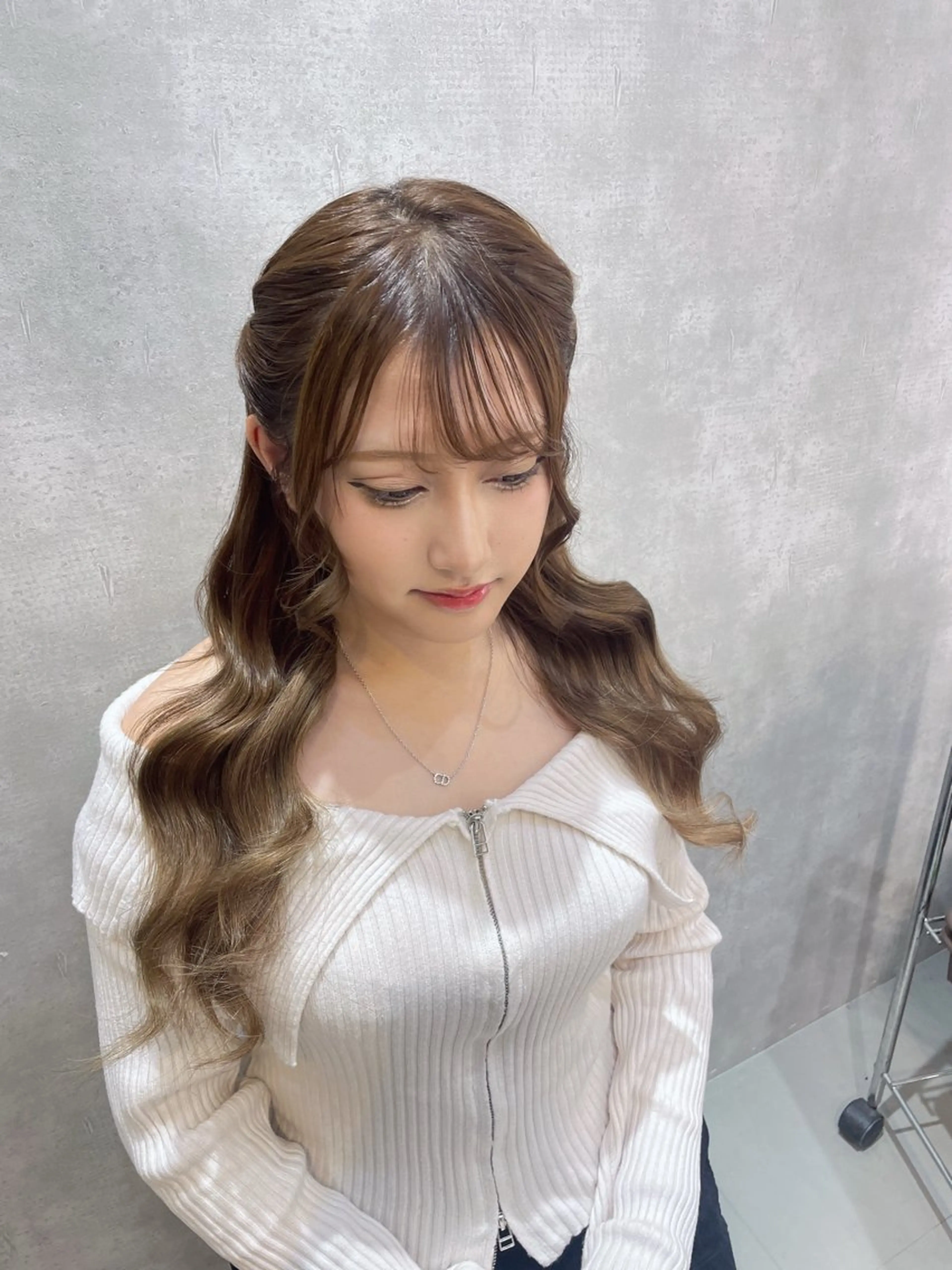 ヘアアレンジ ヘアセット 🖤ROSEL／ KUREA🖤のヘアスタイル