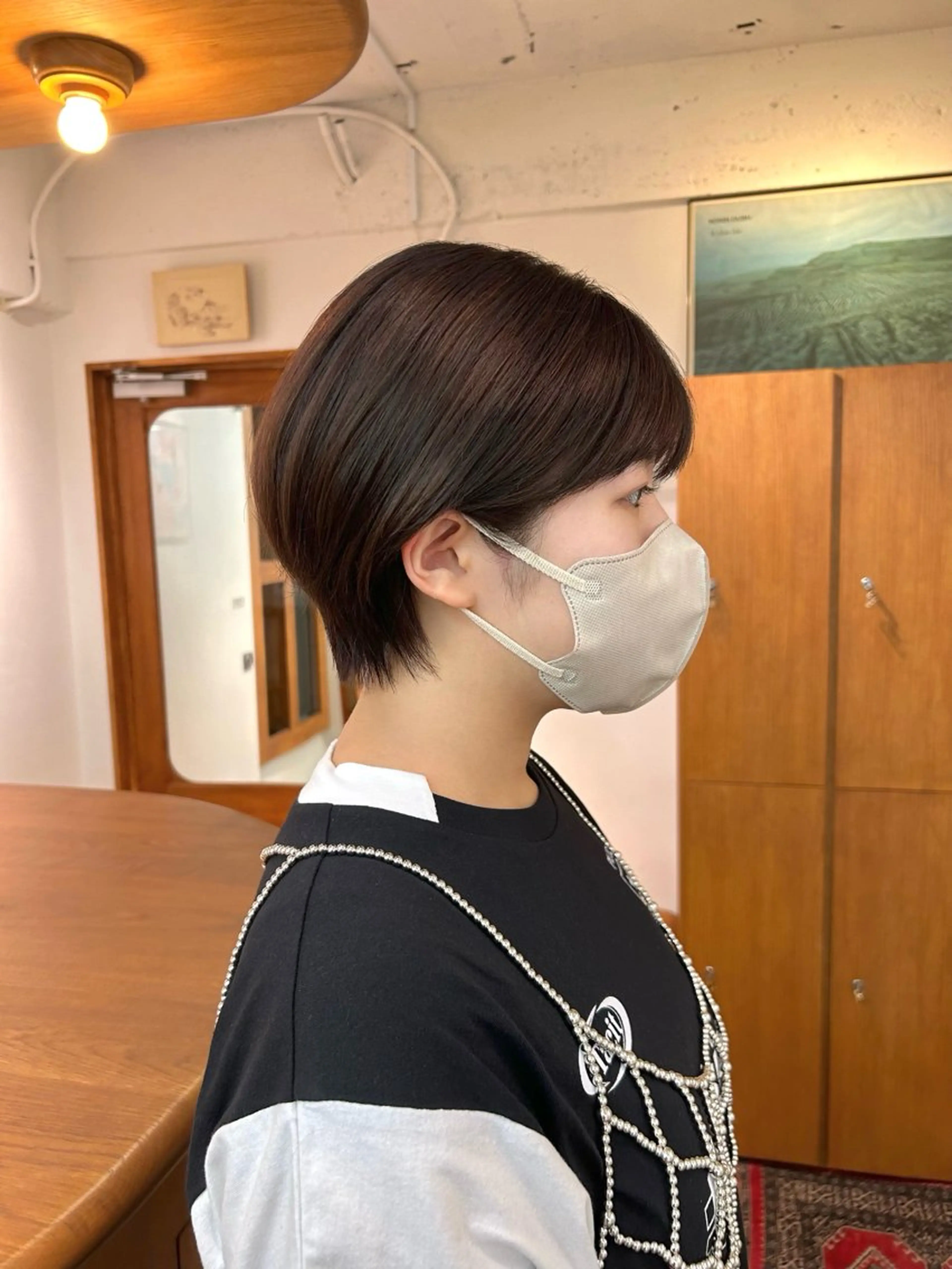 ショート ENIEN MAKE'S 立川所属・綾/ベージュカラー /パーマ🩰のヘアスタイル