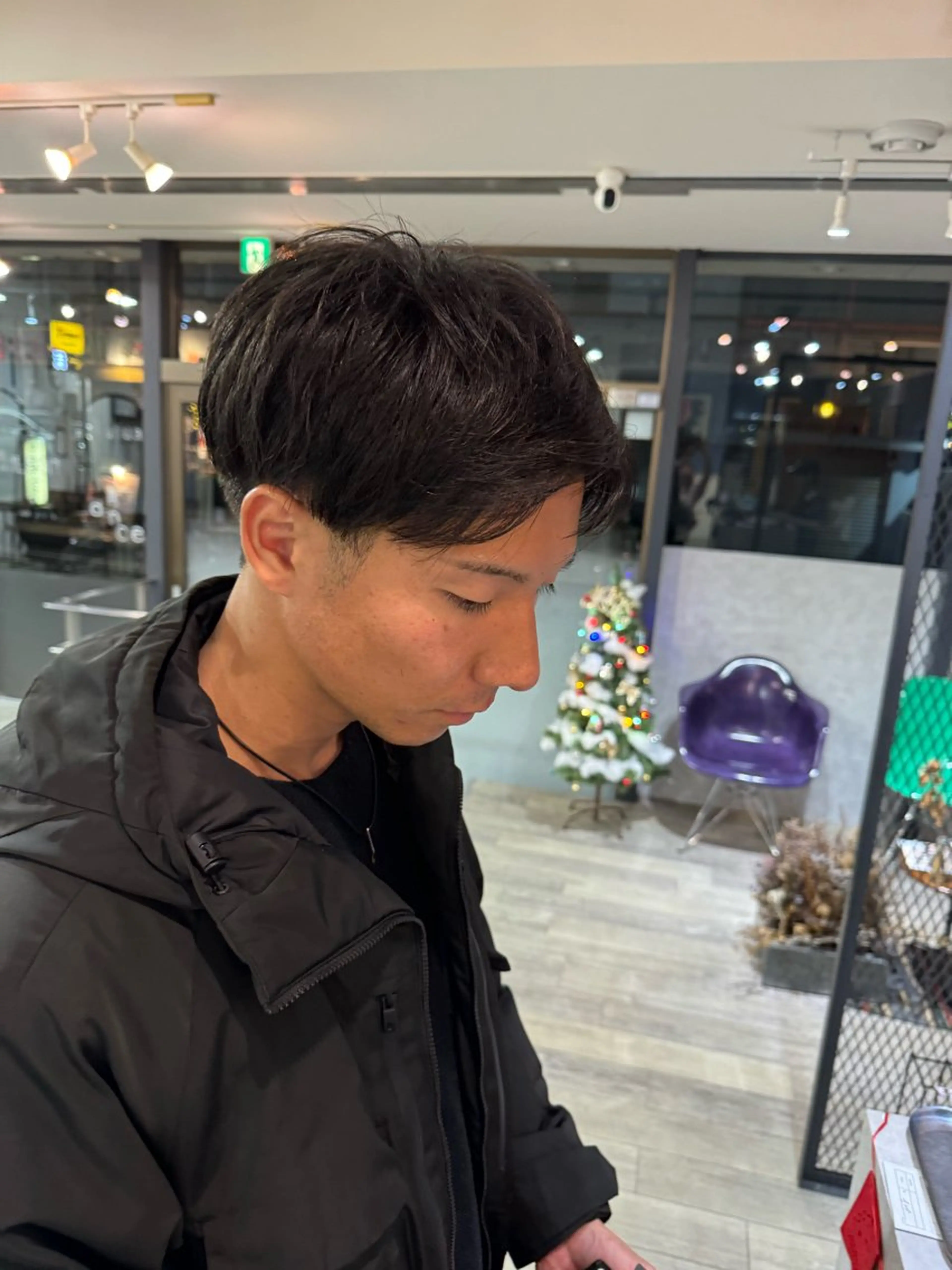 メンズ 米元 春奈のヘアスタイル