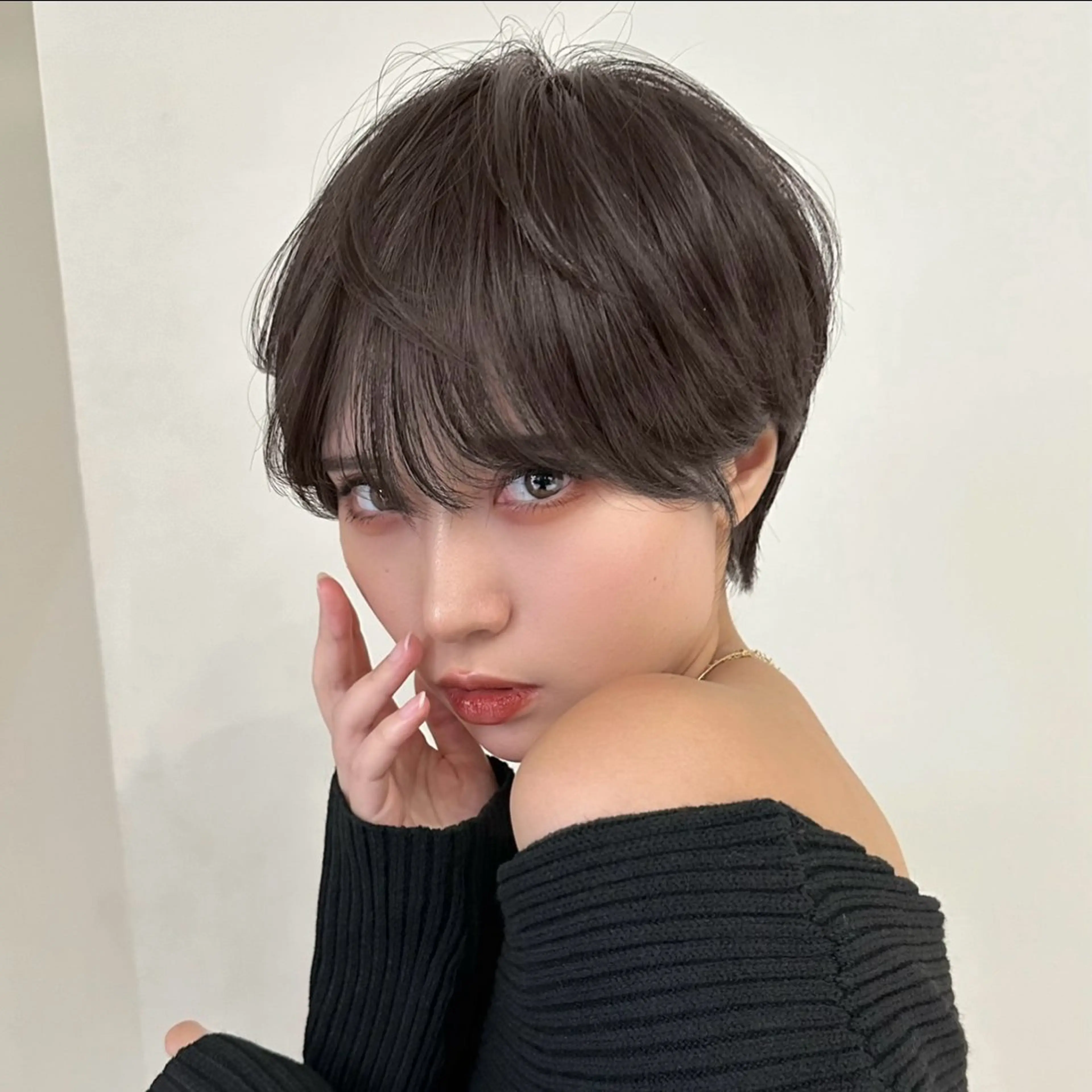 ショート カット ヘアカラー ショート特化✨ 津々美のヘアスタイル