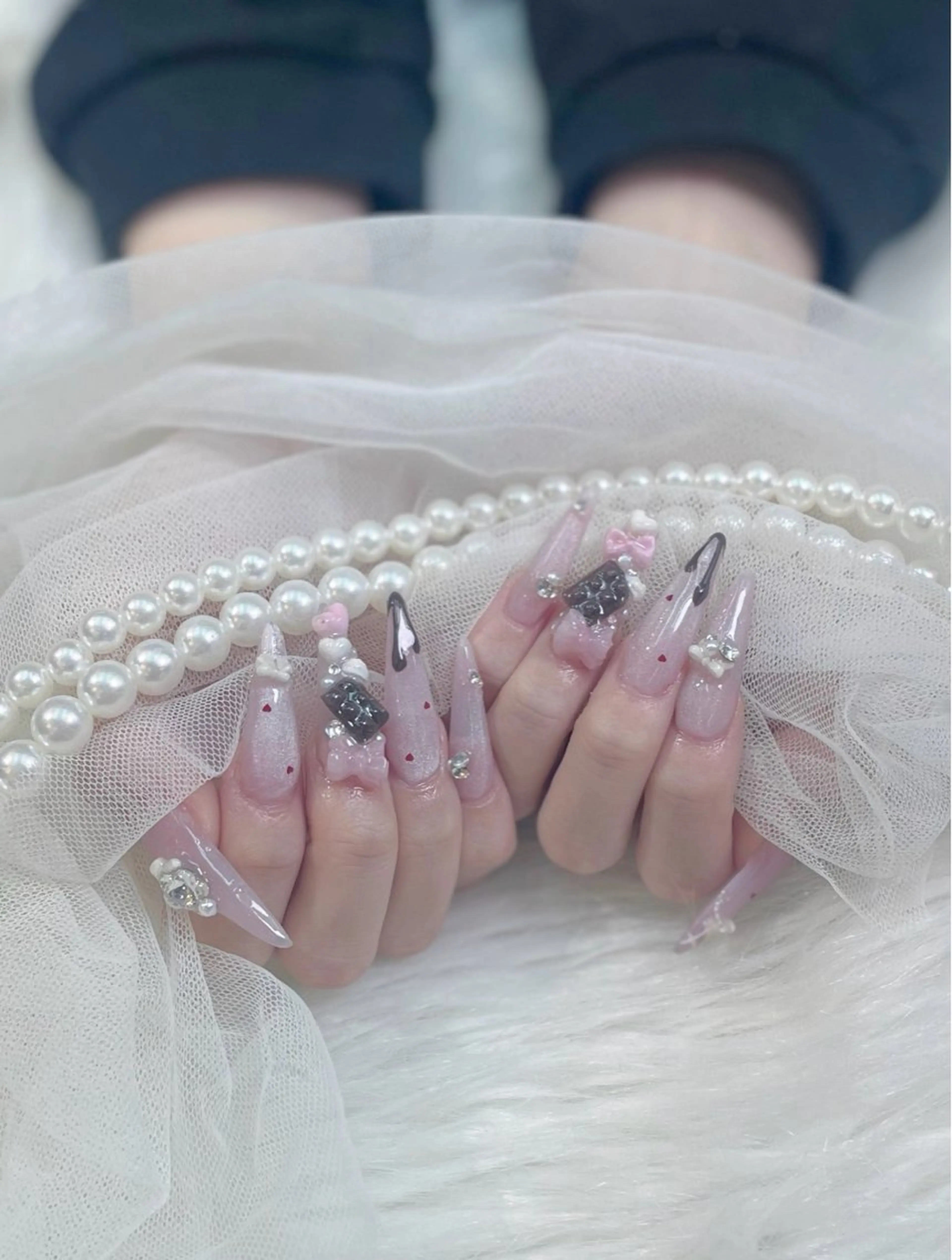 ネイル バレンタイン ベスティオーラ所属・ベスティオーラ 花香のネイルデザイン