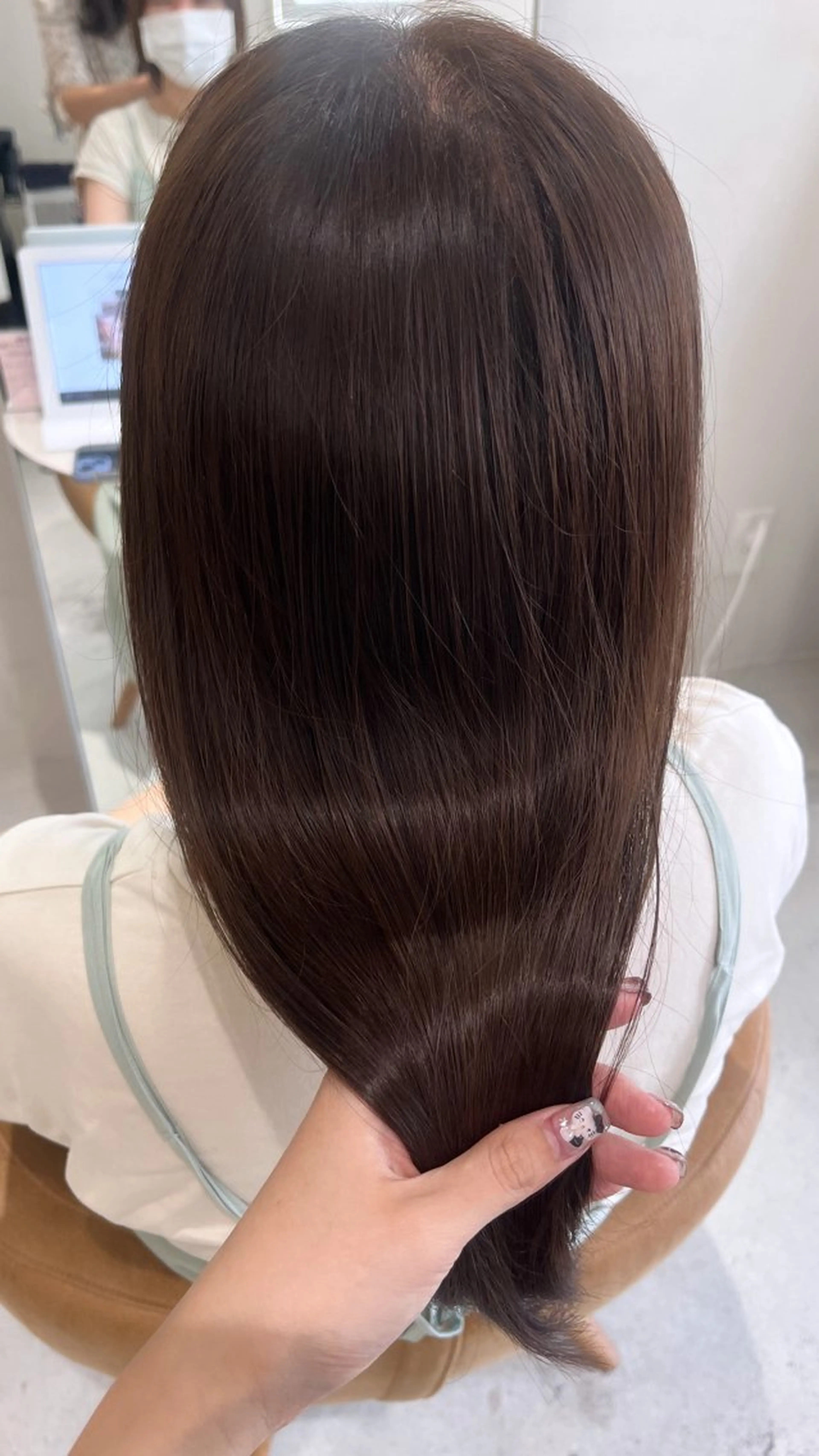 ロング カラー トリートメント 暖色カラー／ ヘアセット🌛櫻井舞のヘアスタイル