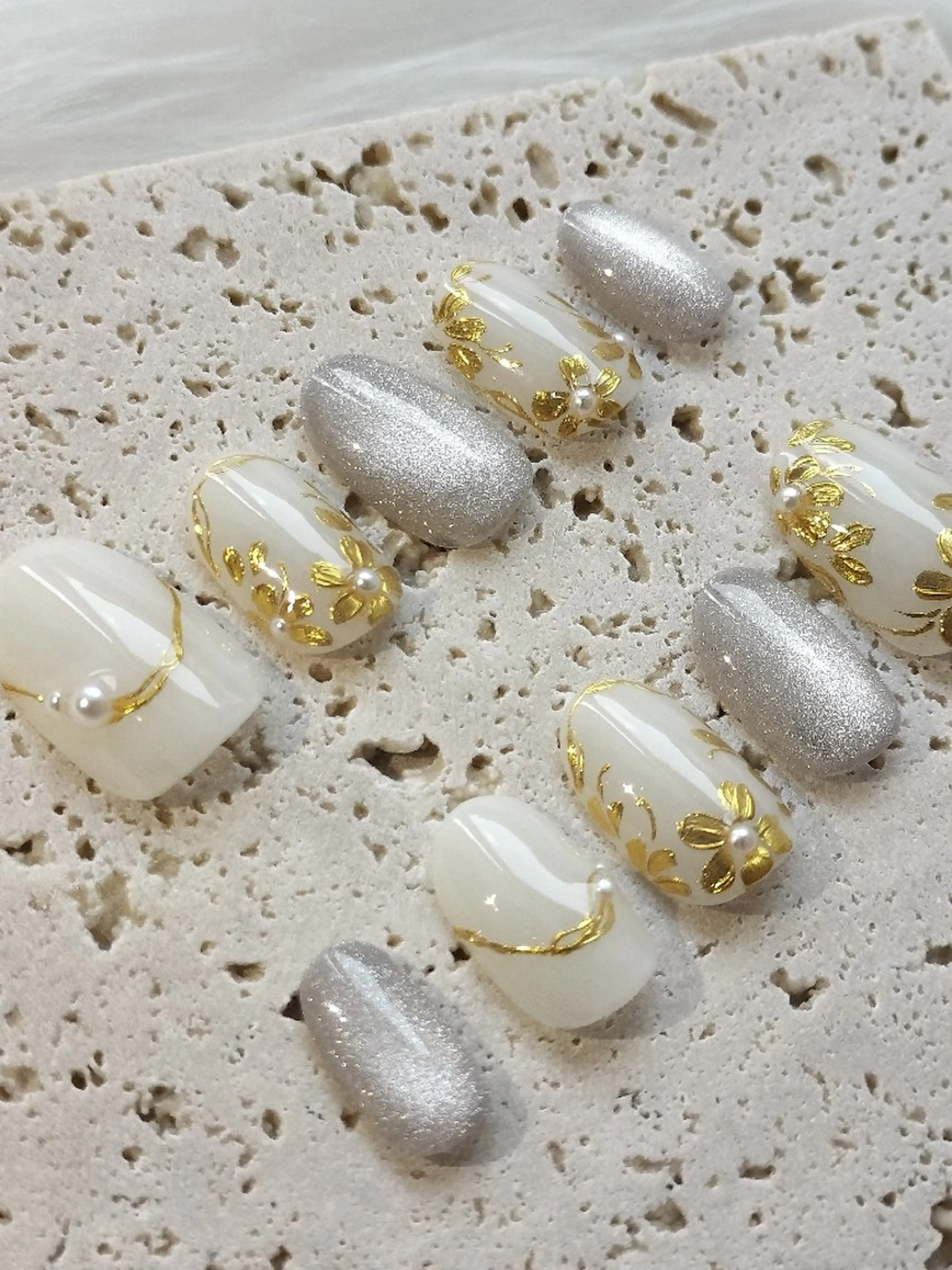 ブライダルネイルの写真