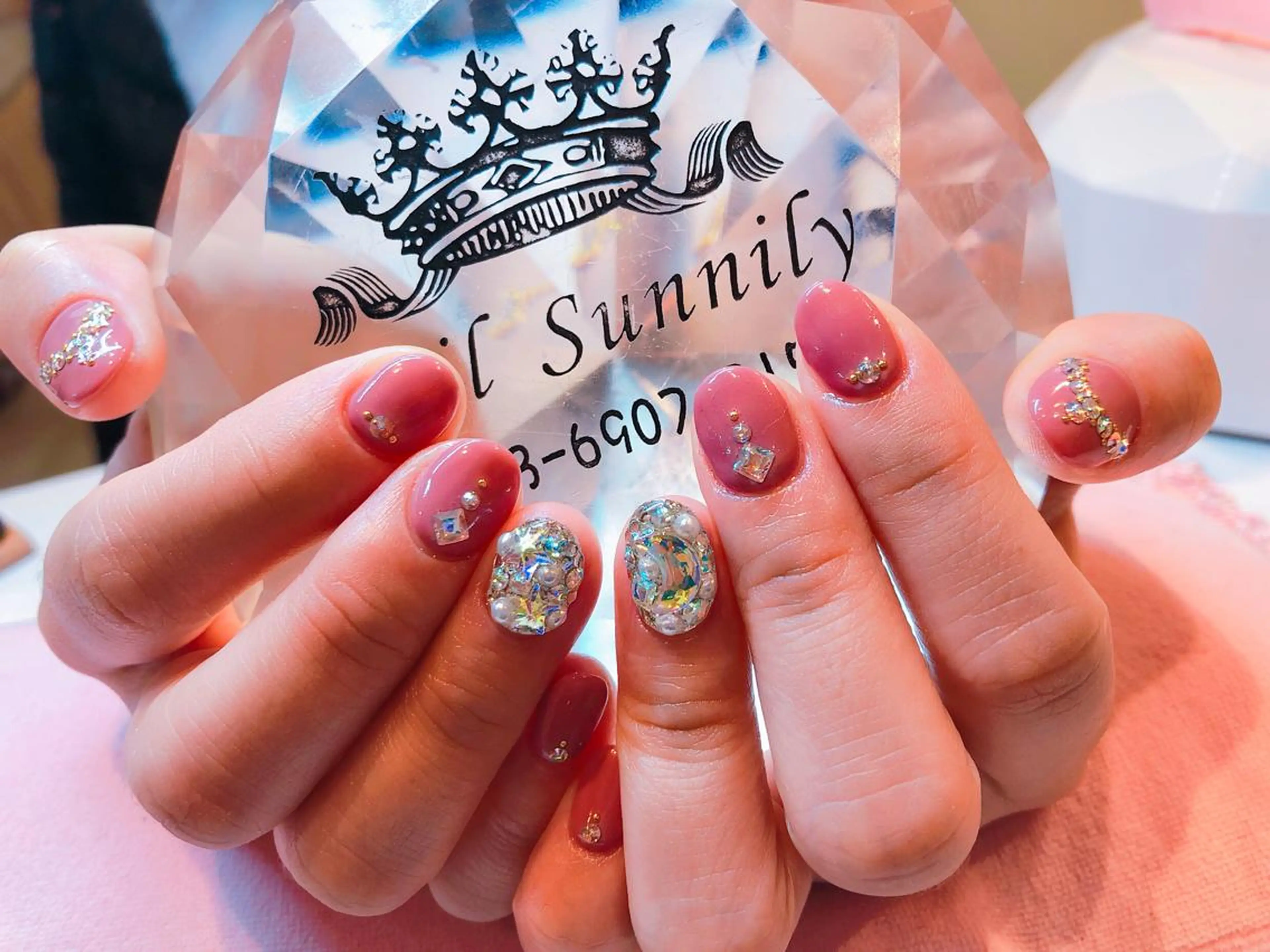 ネイル 長さだし専門店 M2 rikaのネイルデザイン