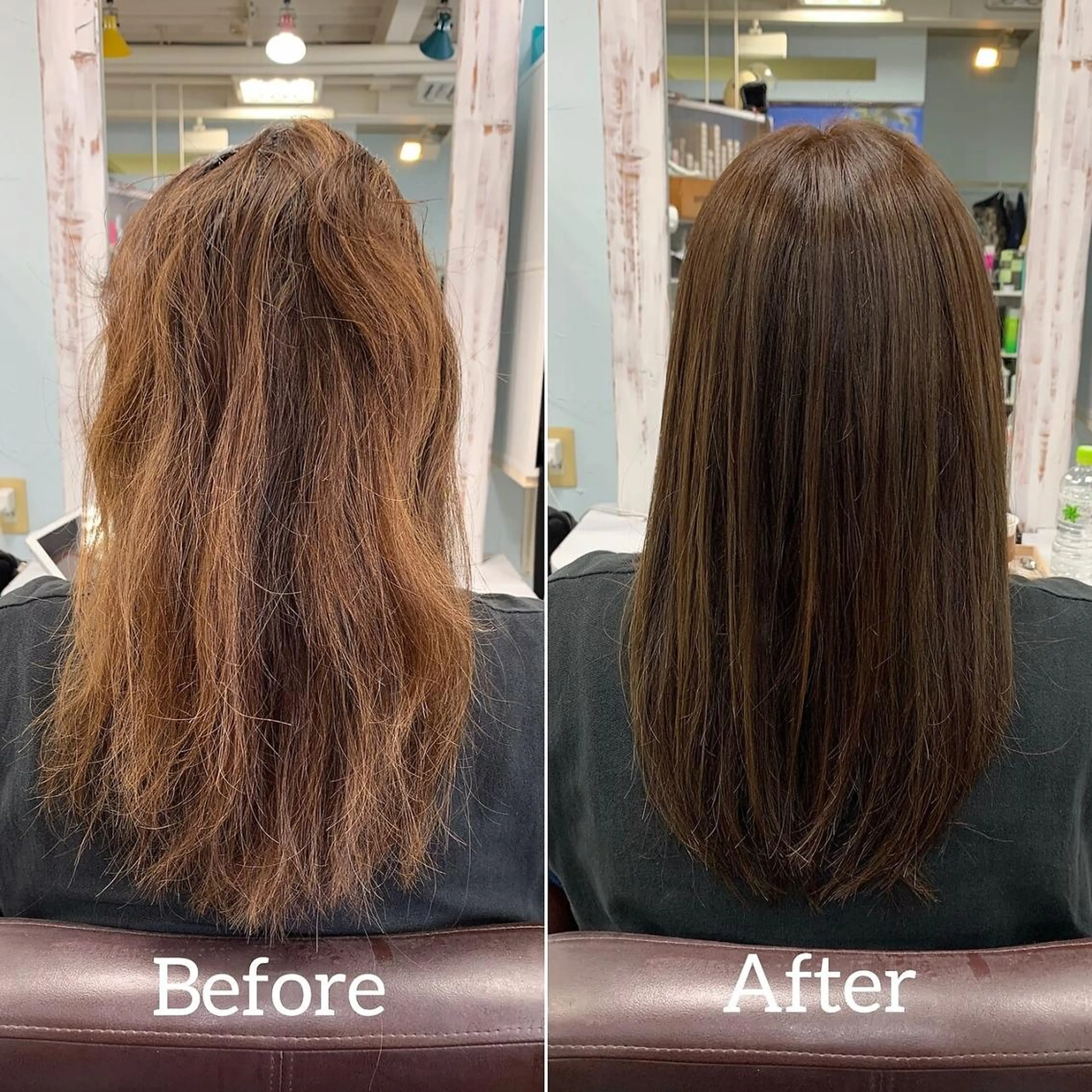 【カット】➕【カラー】➕【髪質改善ヘアエステ】の写真