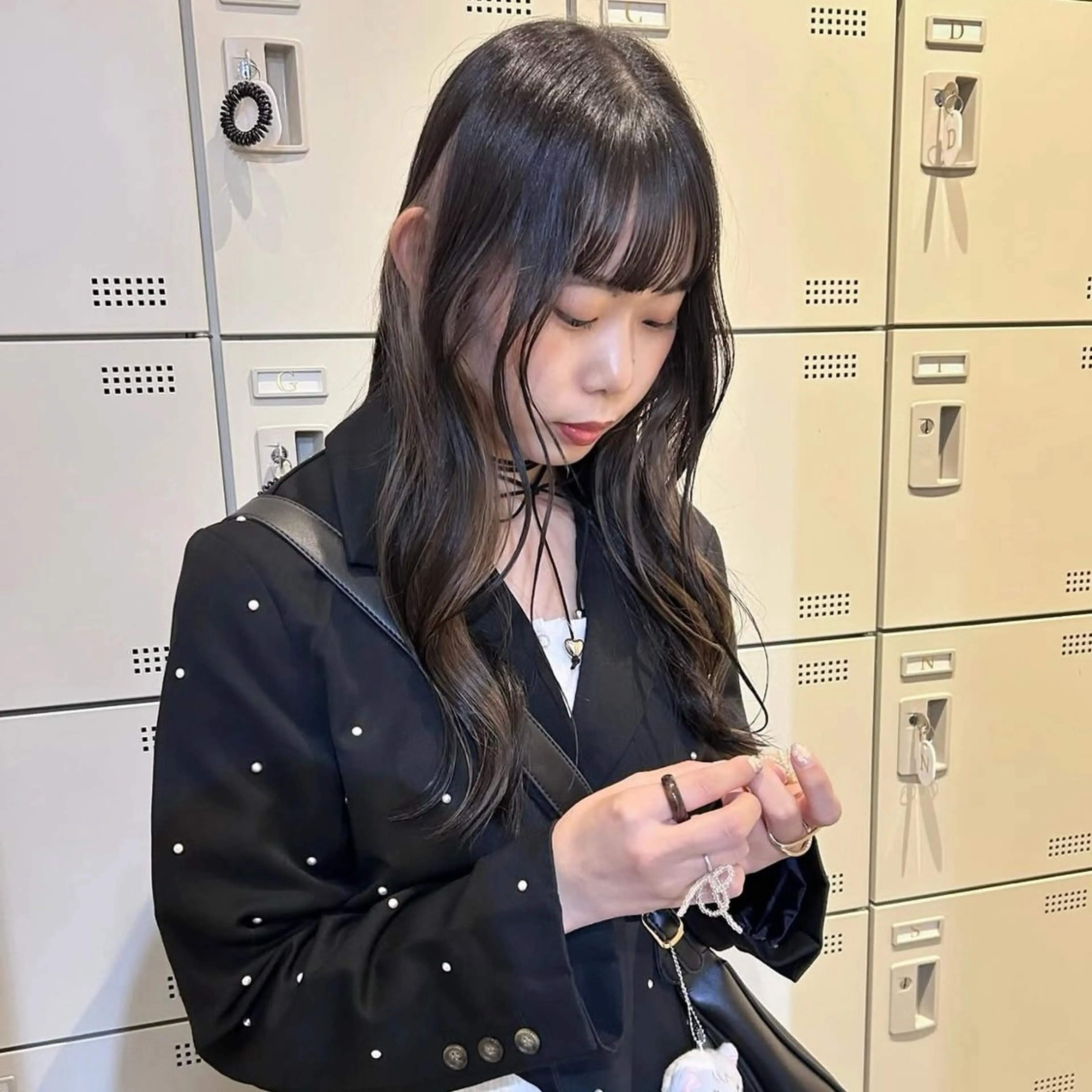 インナーカラー(ブリーチ込)＋全体カラーの写真