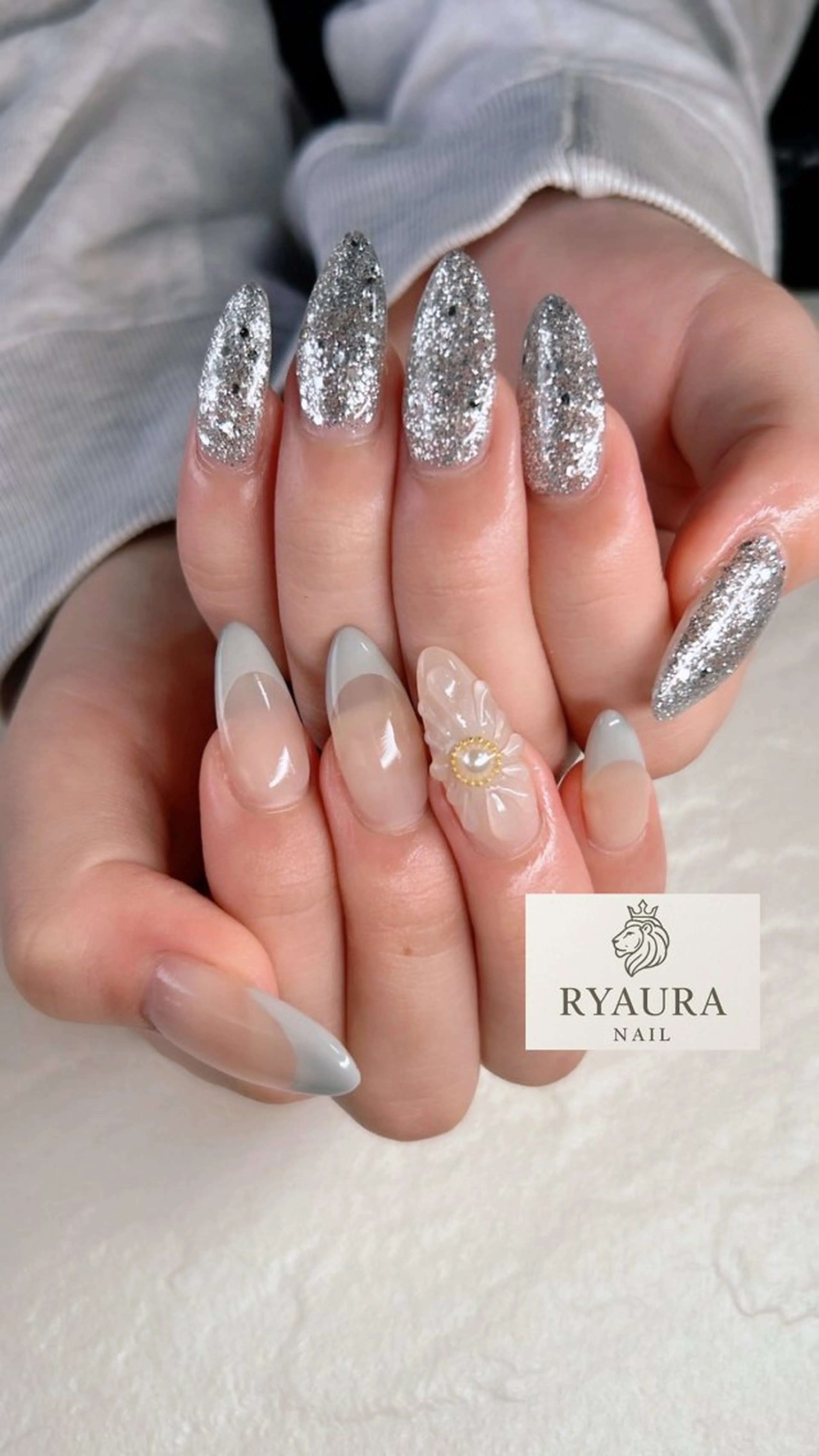 ネイル アートネイル 持ち込み ハンドネイル RYAURA NAIL所属・RYAURA NAILのネイルデザイン
