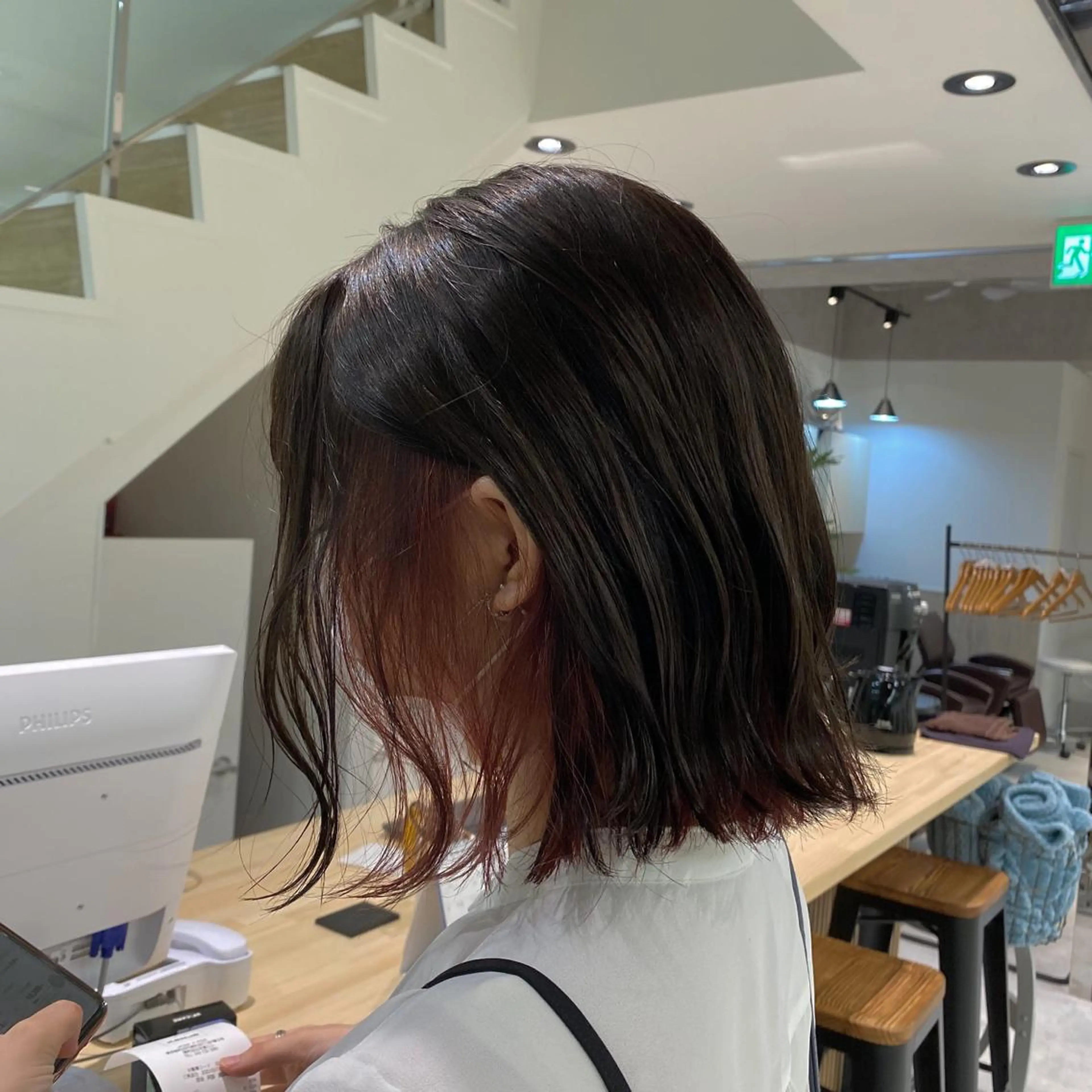 🍒初回限定🍒　🤍インナーブリーチ+全体カラーの写真