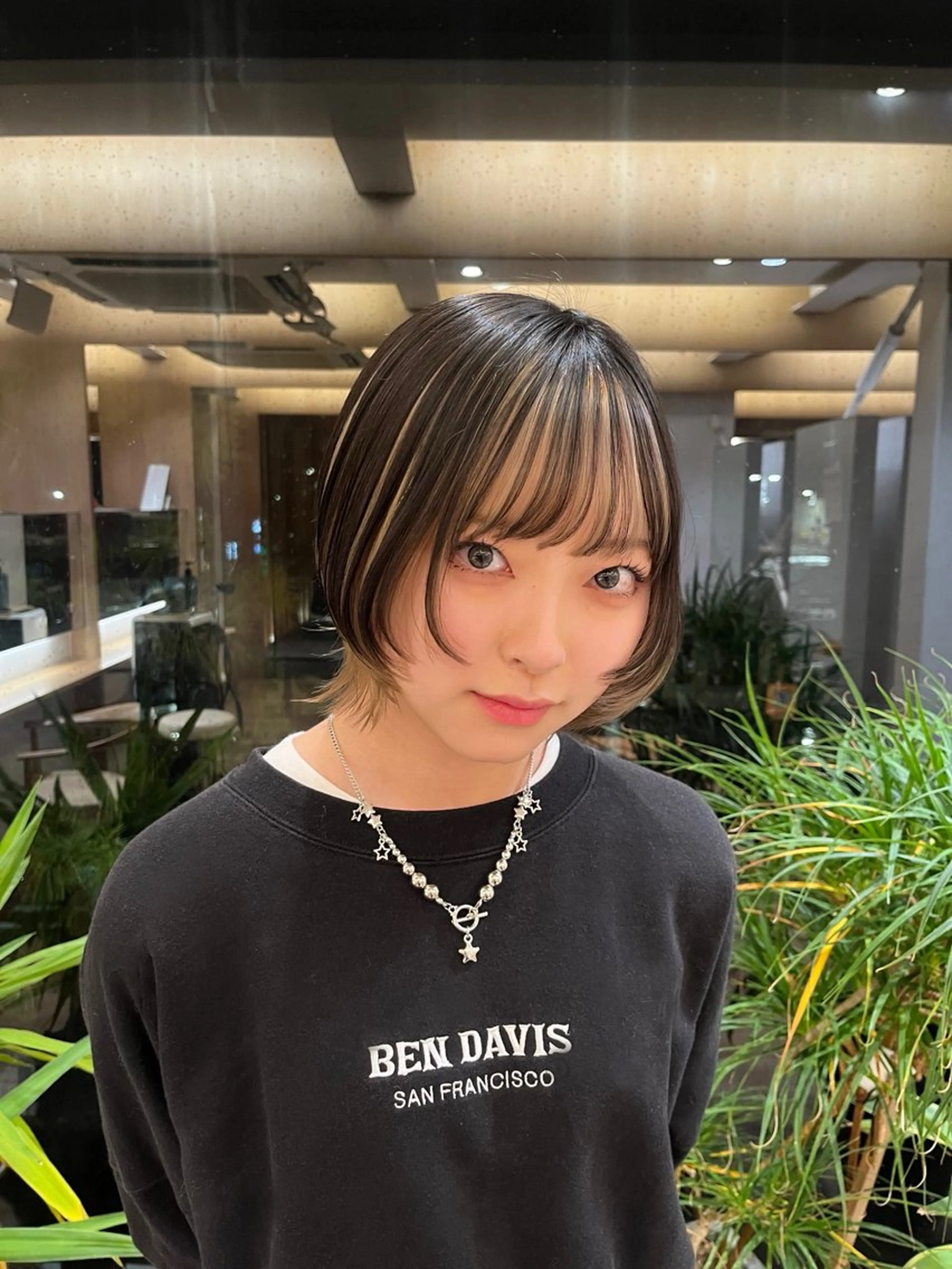 カラー ベージュカラー ブリーチ ホワイトベージュ ひなた /鎌倉美容室のヘアスタイル