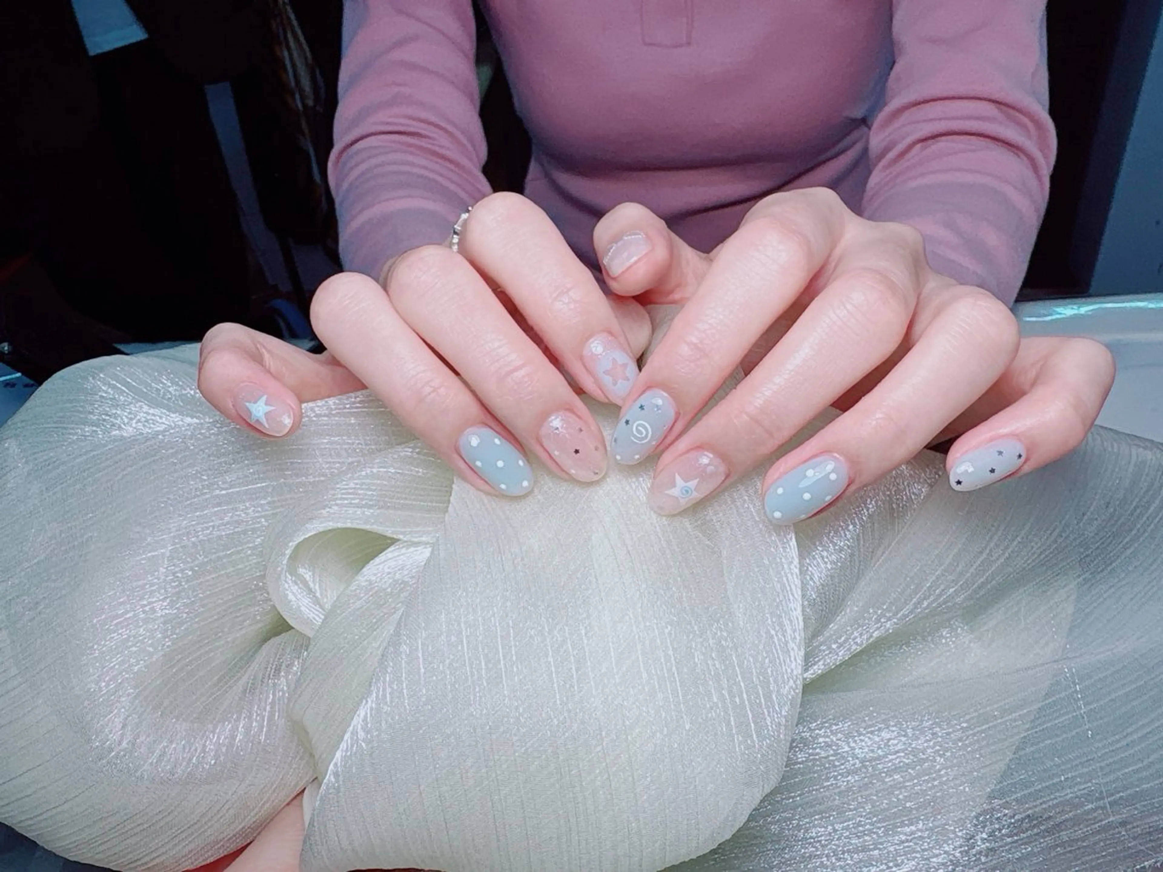 ネイル ハンドネイル Yuxi Beauty salon 【ユーシィー ビューティ サロン】所属・ユーシーネイルサロン 池田公園店のネイルデザイン