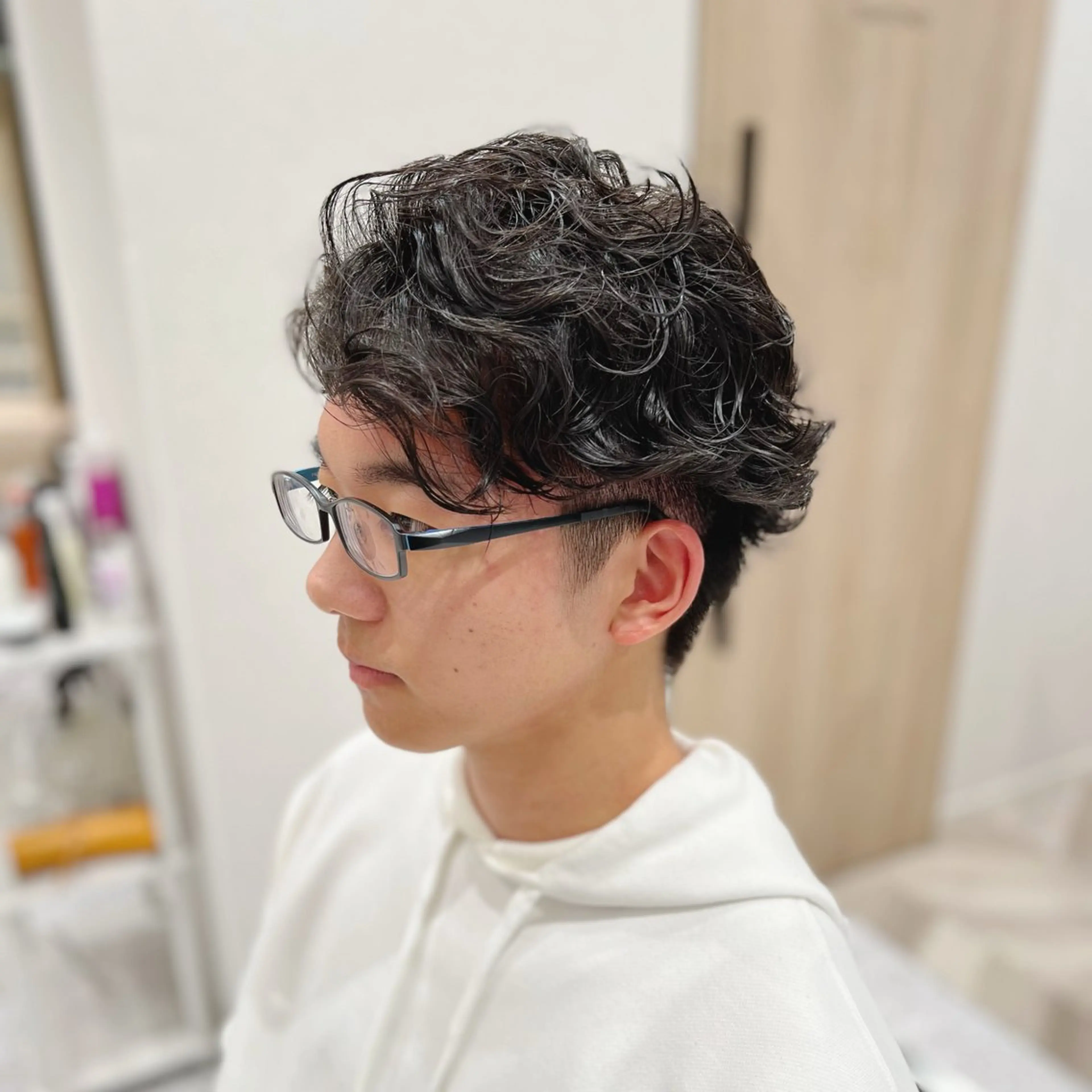 パーマ メンズ Ash宮前平店 鈴木和也のヘアスタイル
