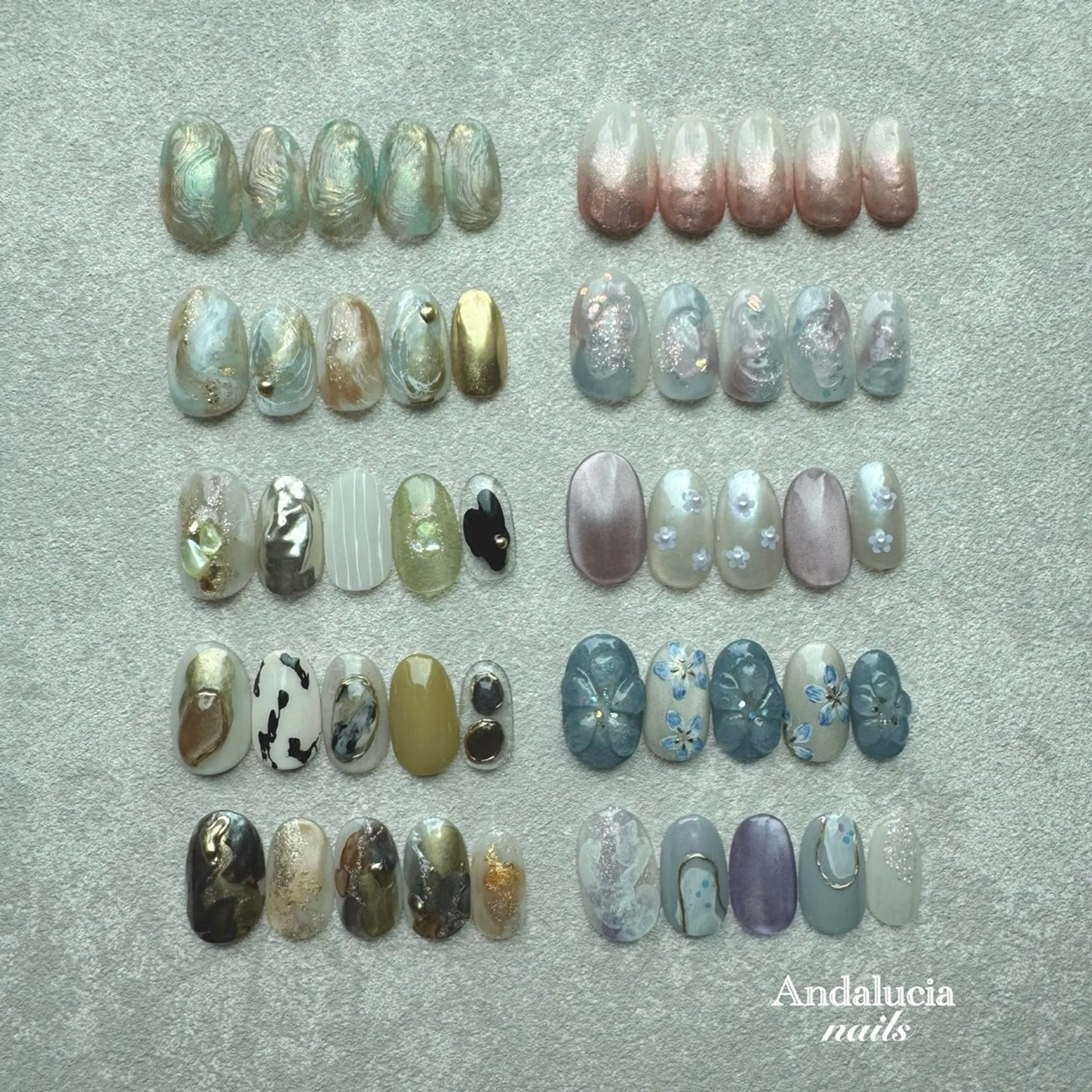 ネイル ハンドネイル Andalucia nailsのネイルデザイン