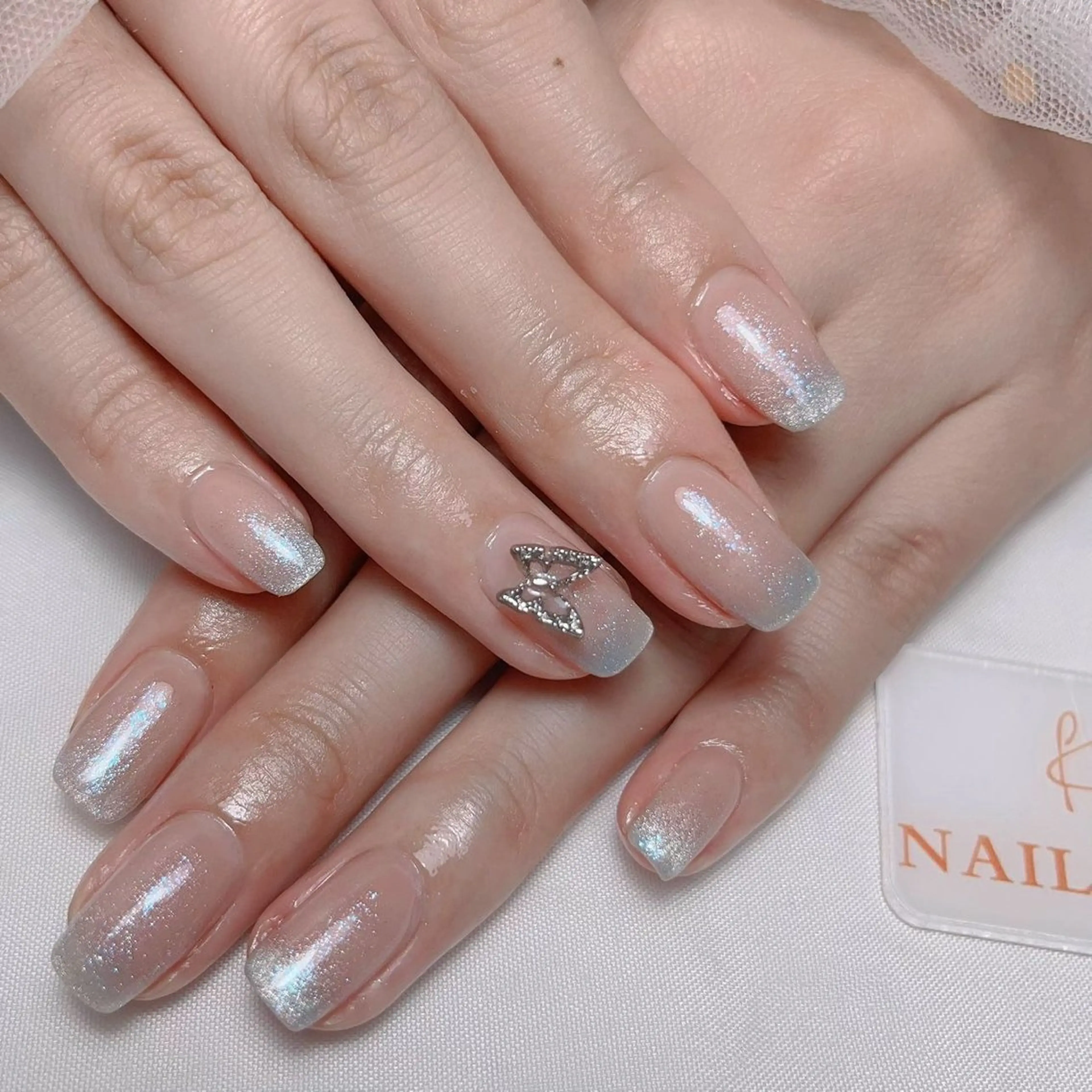 ネイル アートネイル フレンチネイル ジェルネイル グラデーション 韓国ネイル ハンドネイル 💕鈴木ユリ パラジェル/オフ無料のネイルデザイン