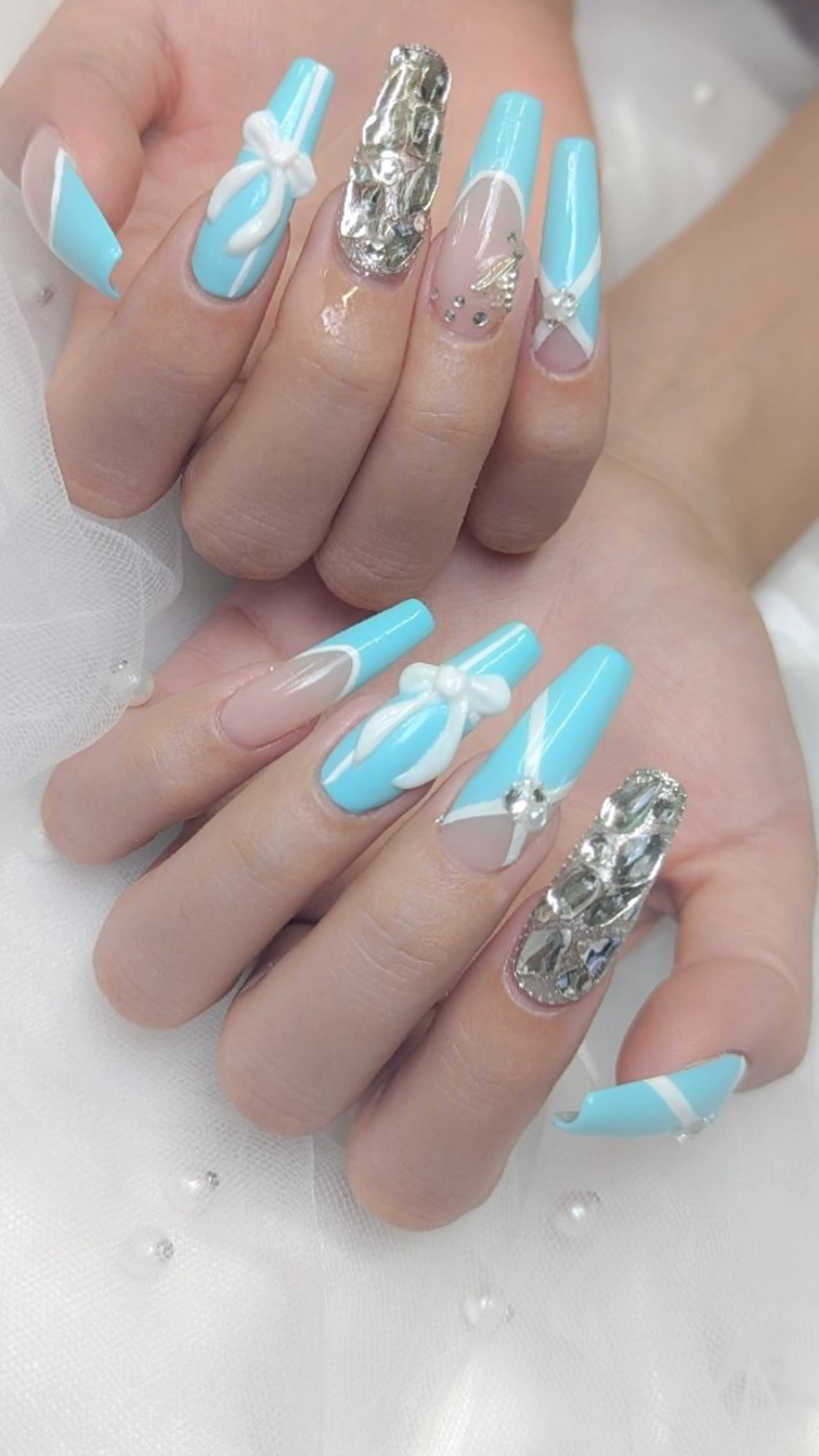 ネイル ロングネイル ハンドネイル Nail SIRANGANAのネイルデザイン
