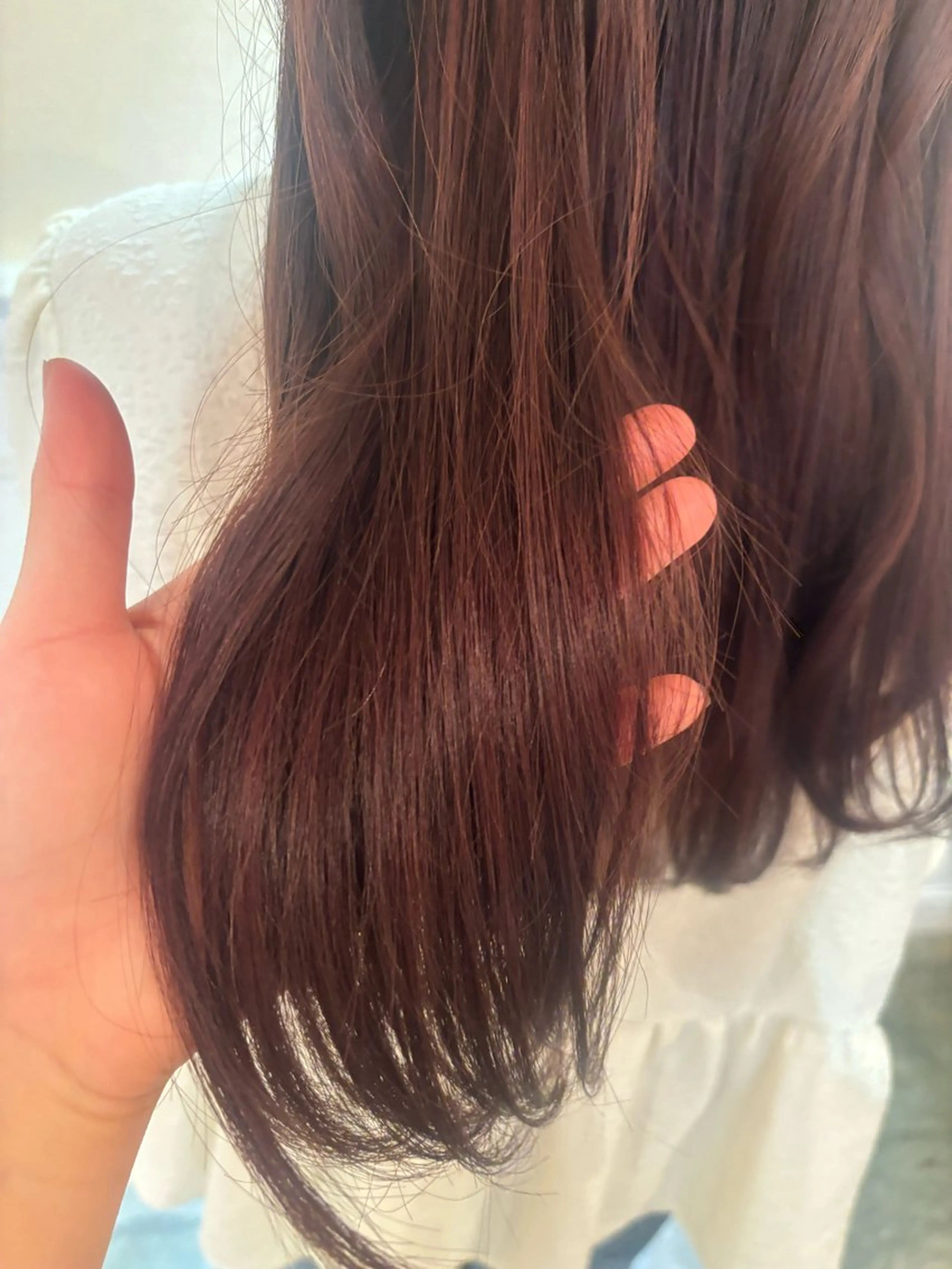 カラー 髪質改善カラー ベージュ🤎YUMEのヘアスタイル