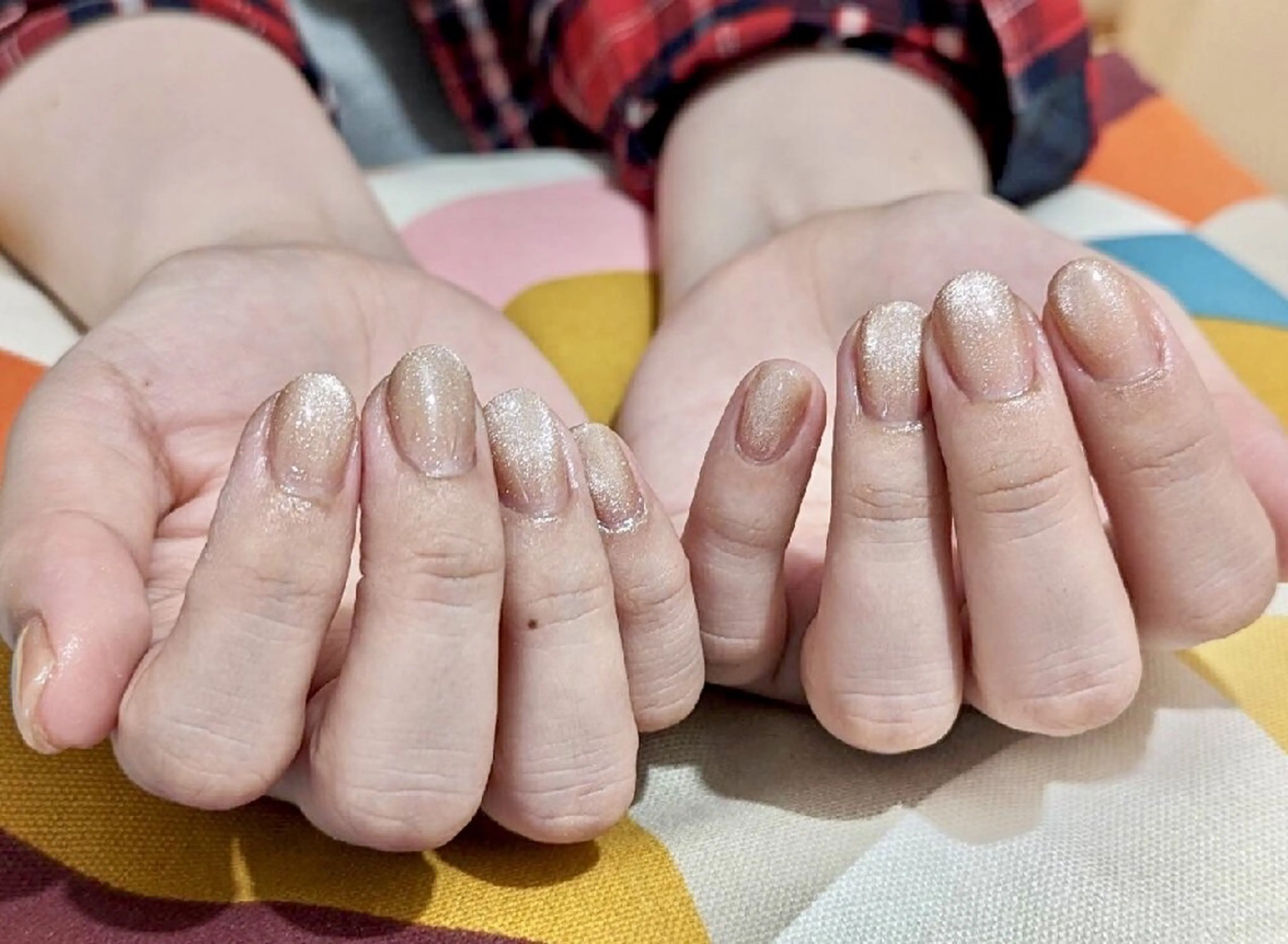 ネイル マグネットネイル ハンドネイル VIBLISS福岡店 yurichanのネイルデザイン