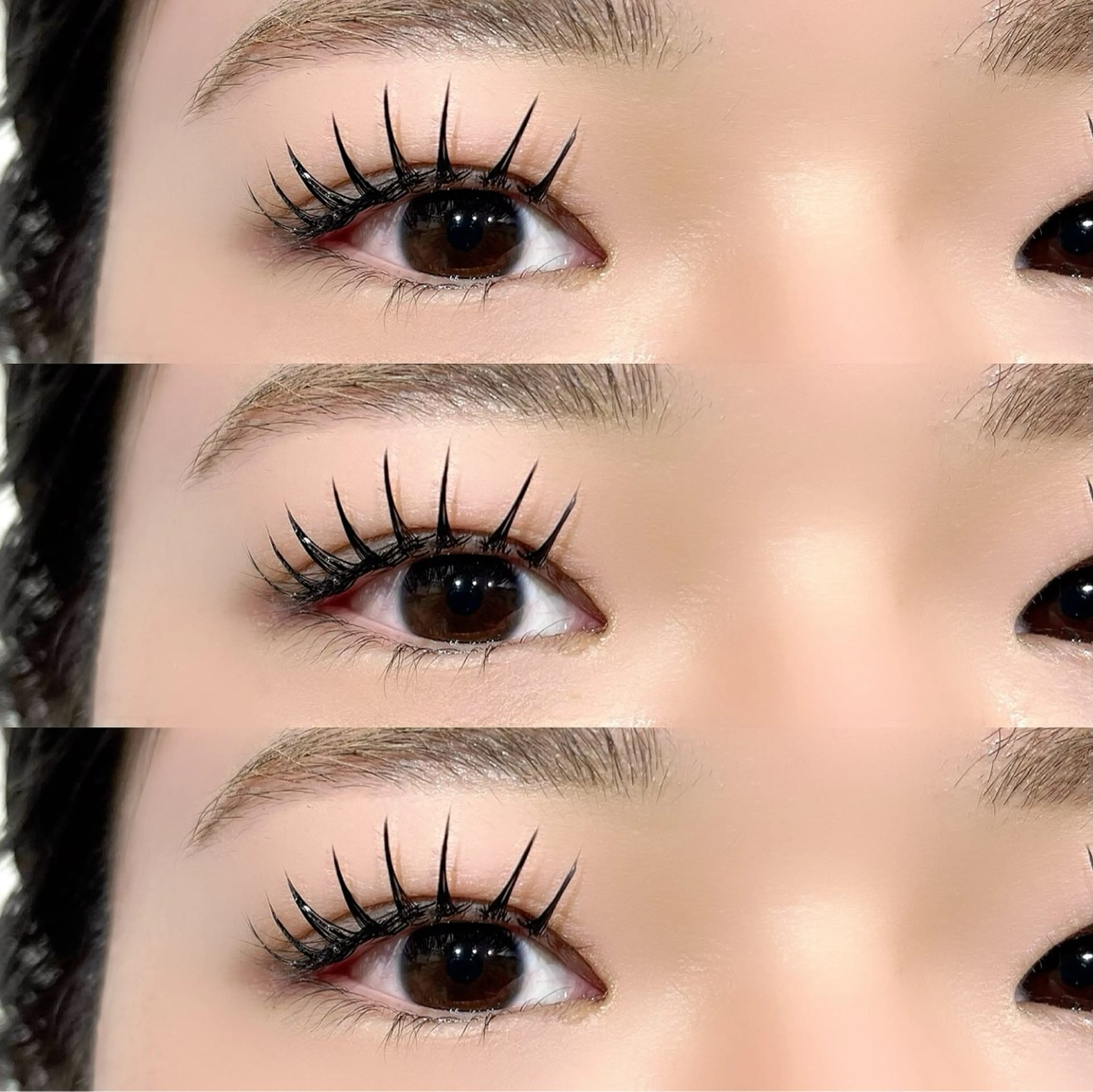 マツエク・マツパ MAQUM𖤐 Satsumiのマツエク・マツパデザイン