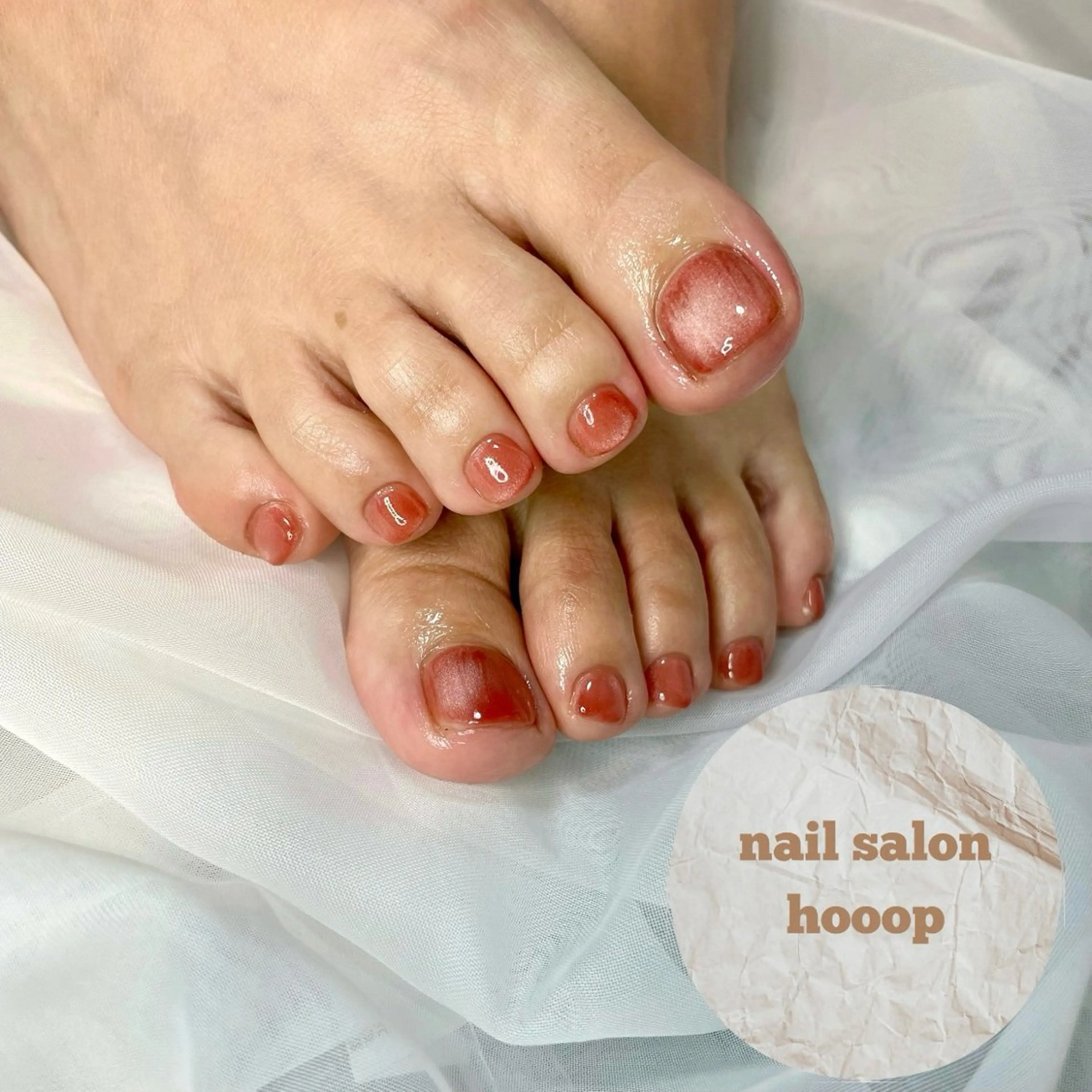 ネイル フットネイル マグネットネイル hooop yuのネイルデザイン