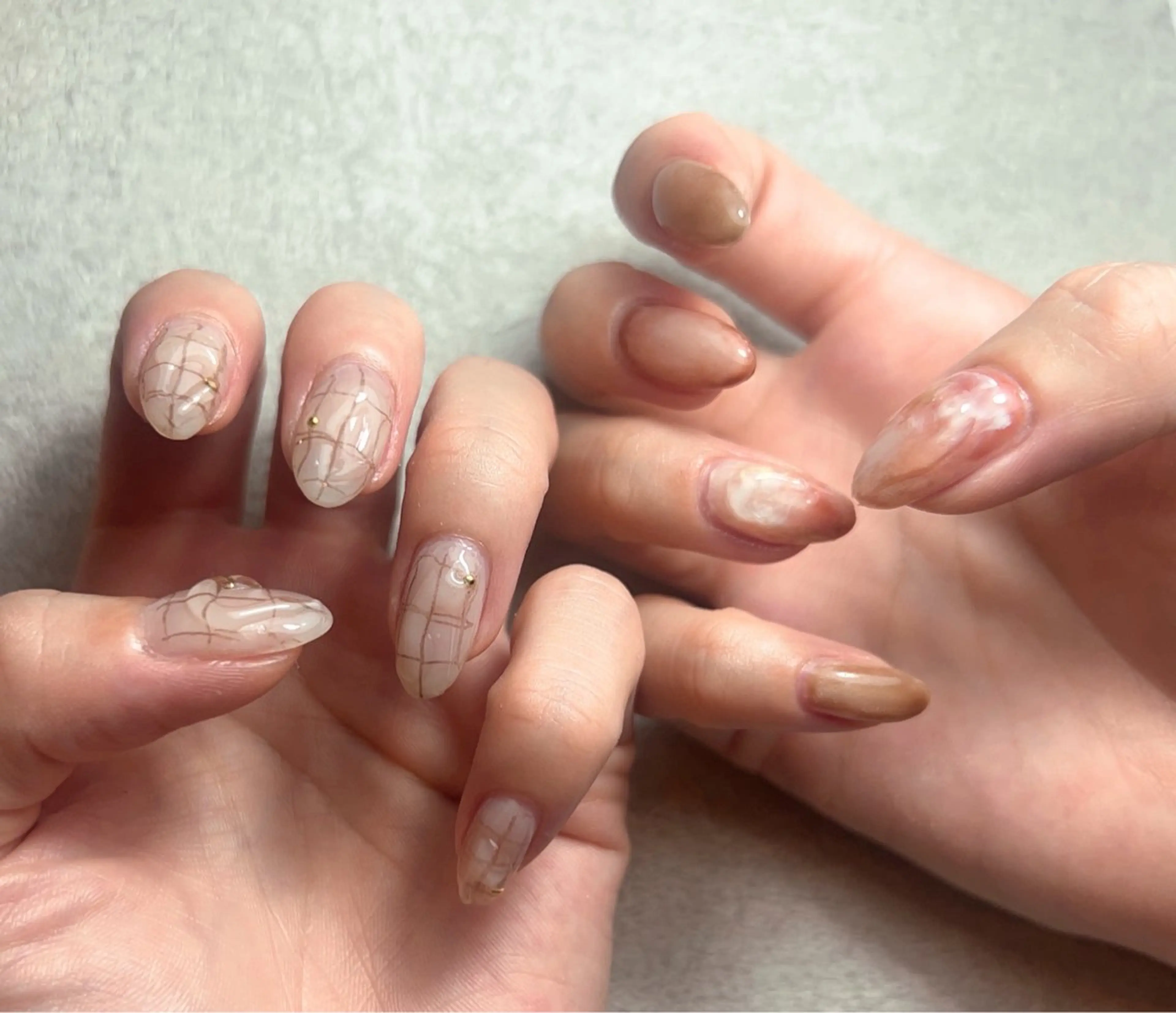 ネイル アートネイル ニュアンスネイル Nail joeiのネイルデザイン
