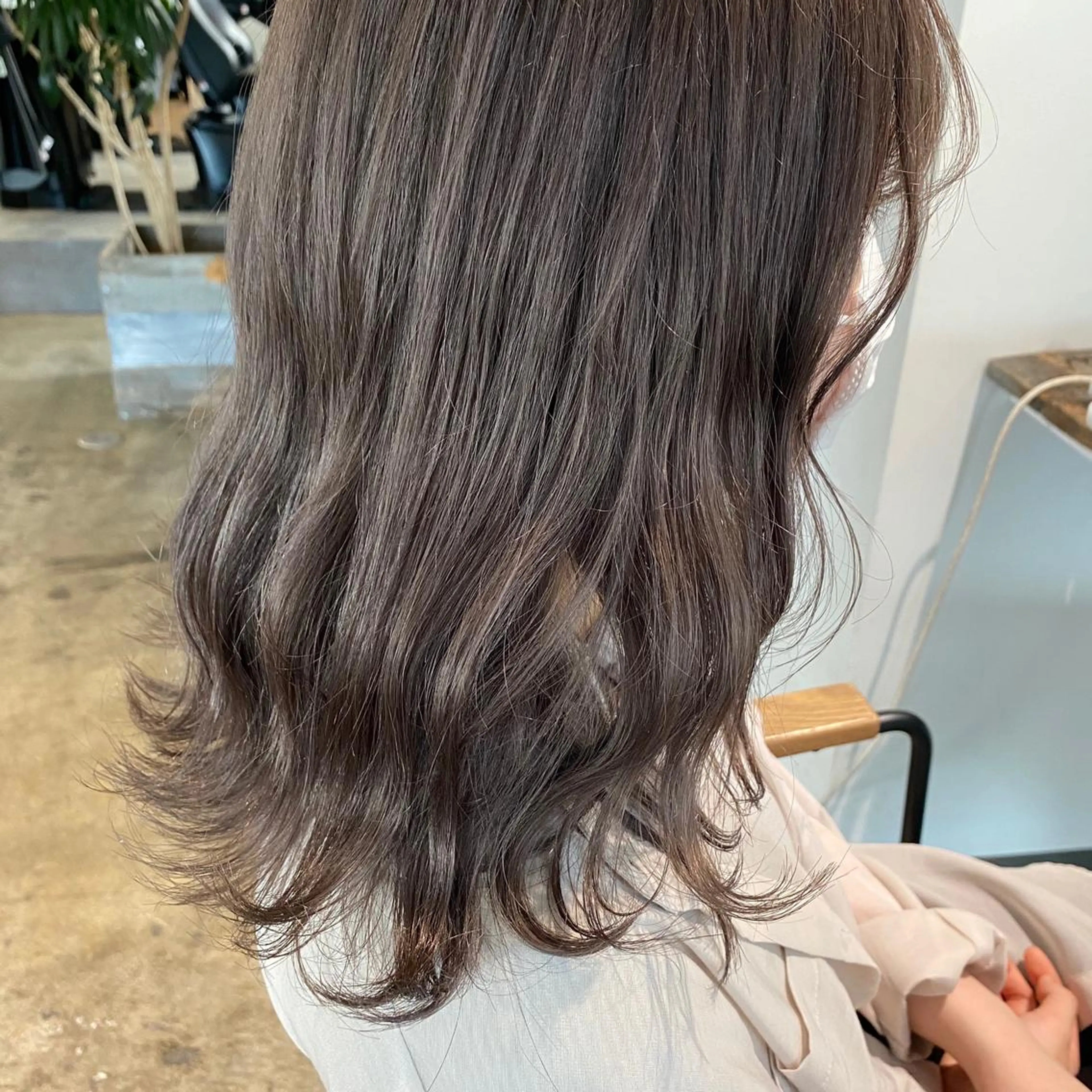 ミディアム カラー 🌼透明感艶カラー オリーブ🌼河村咲のヘアスタイル