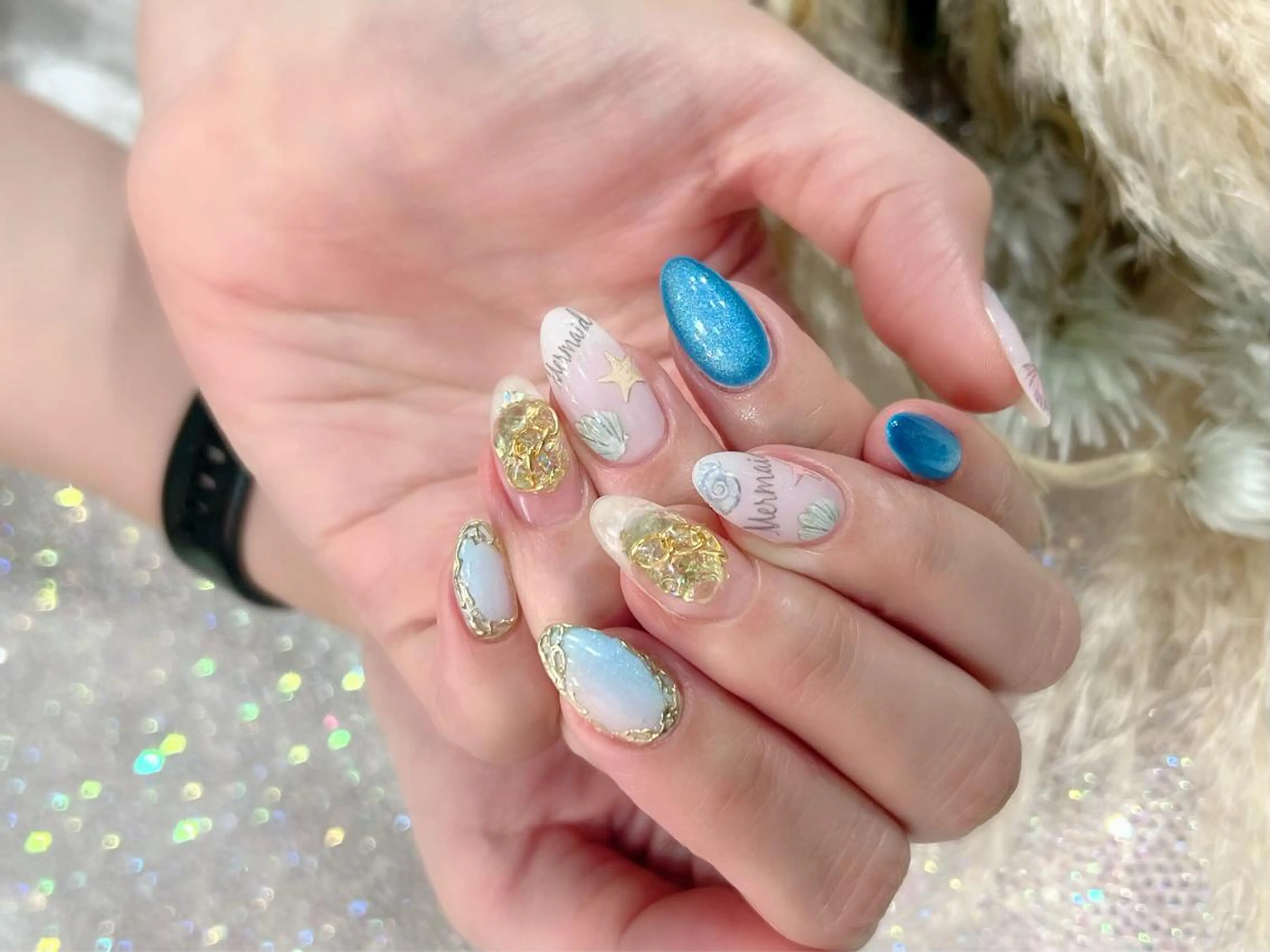 ネイル 夏ネイル ハンドネイル ハンドケア nailsalon mintのネイルデザイン