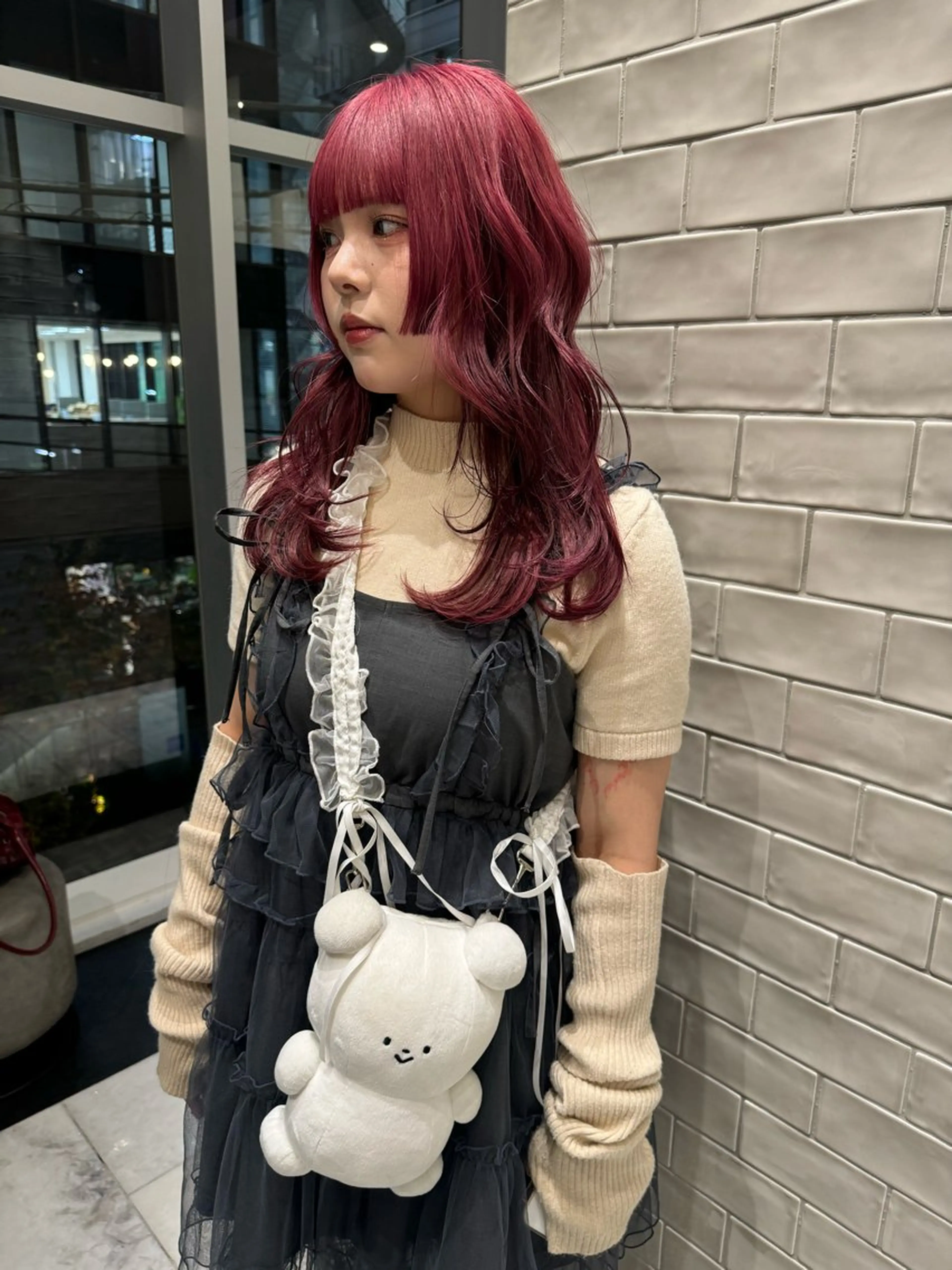 セミロング カラー カット ヘアカラー トリートメント SALOWIN所属・ブリーチ✨ ボブ✨レイヤーのヘアスタイル