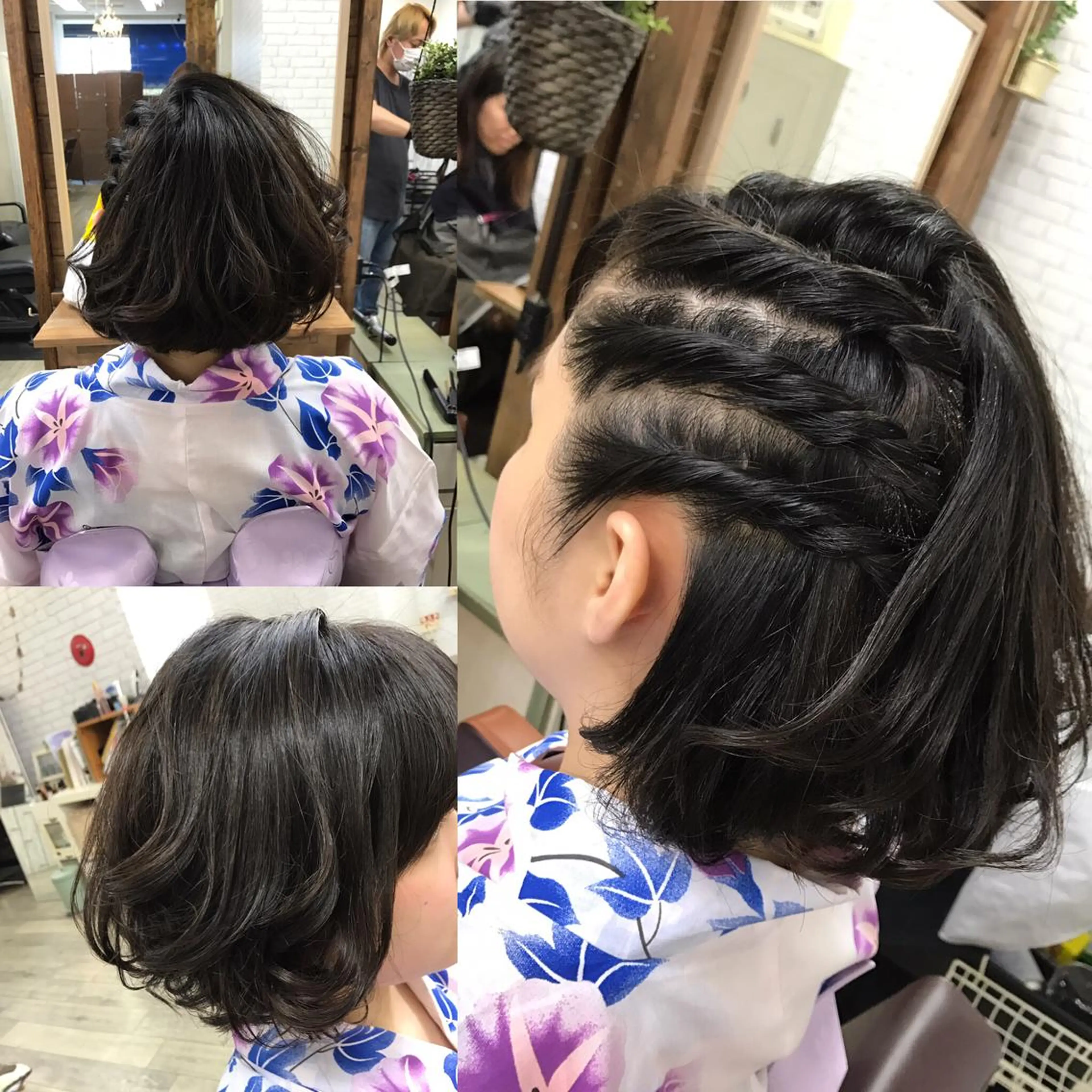 ショート ヘアアレンジ 浴衣 beauty salon　Atora所属・大賀 海夕の眉毛・アイブロウイメージ