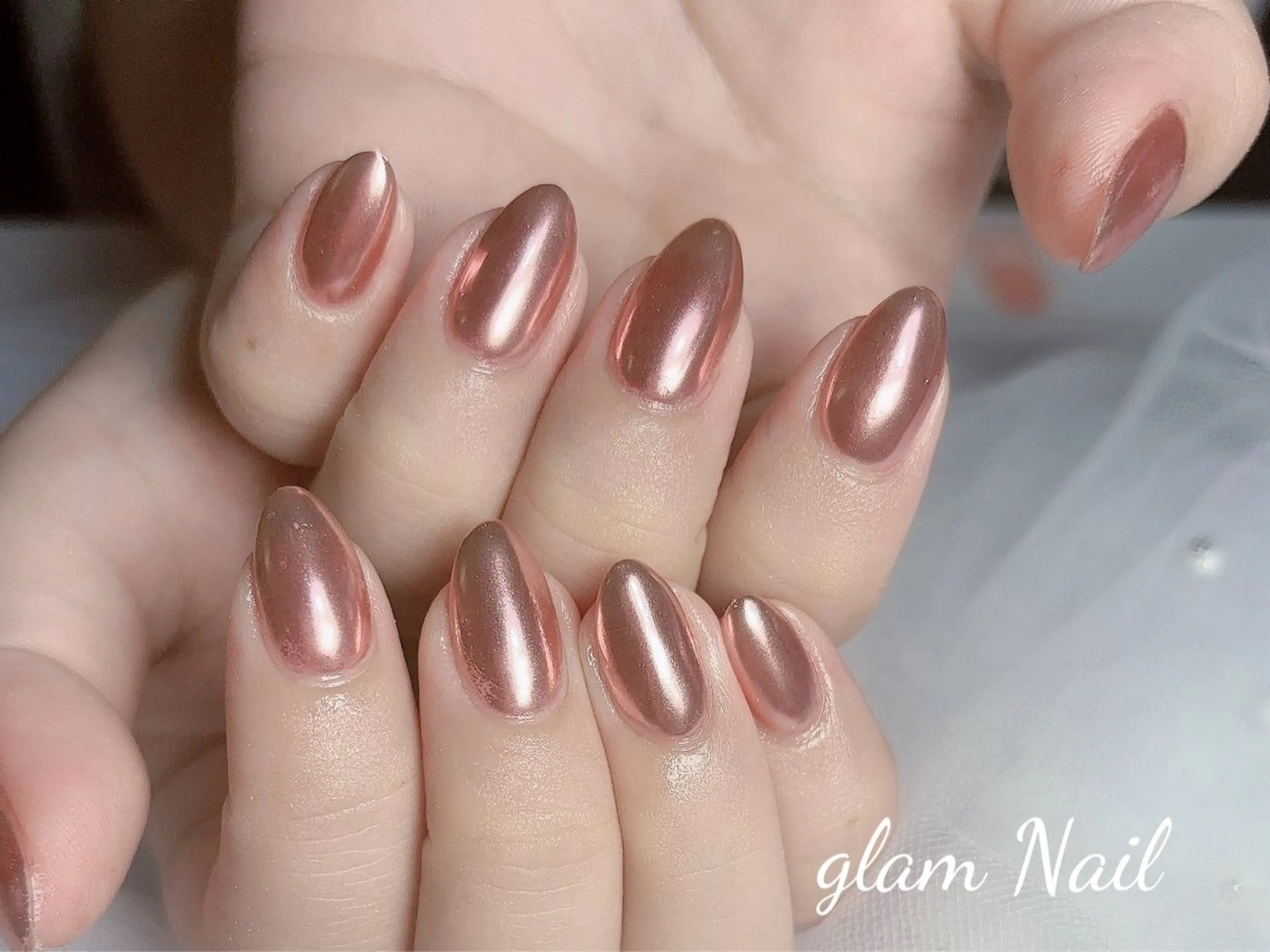 ネイル エツメ💅 長さだし🎀デザインのネイルデザイン