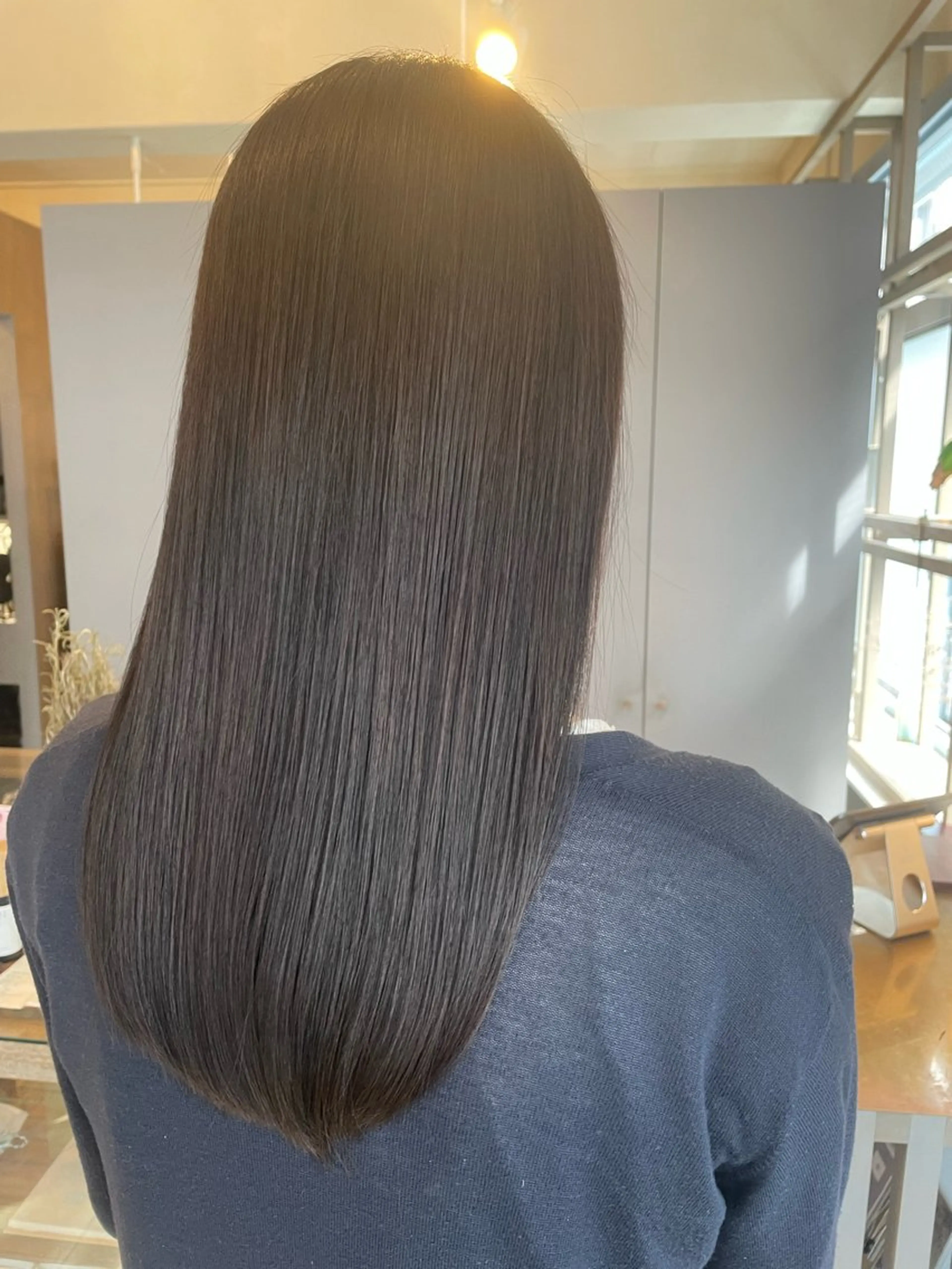 ロング カラー 【髪質改善】【美髪】 【ツヤ髪】ほしのちりのヘアスタイル