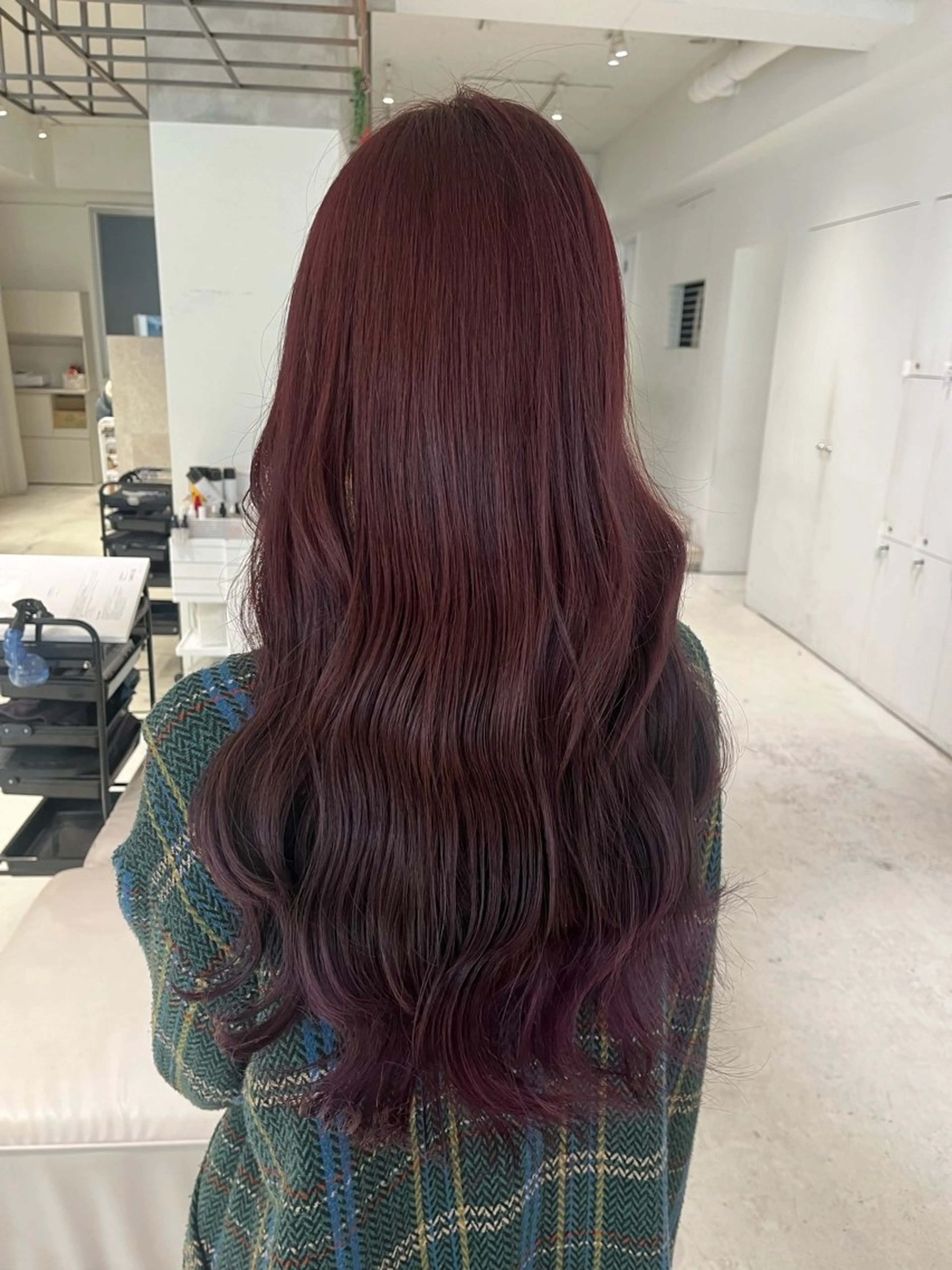 ロング ヘアカラー 透明感color ˚✧₊amuのヘアスタイル