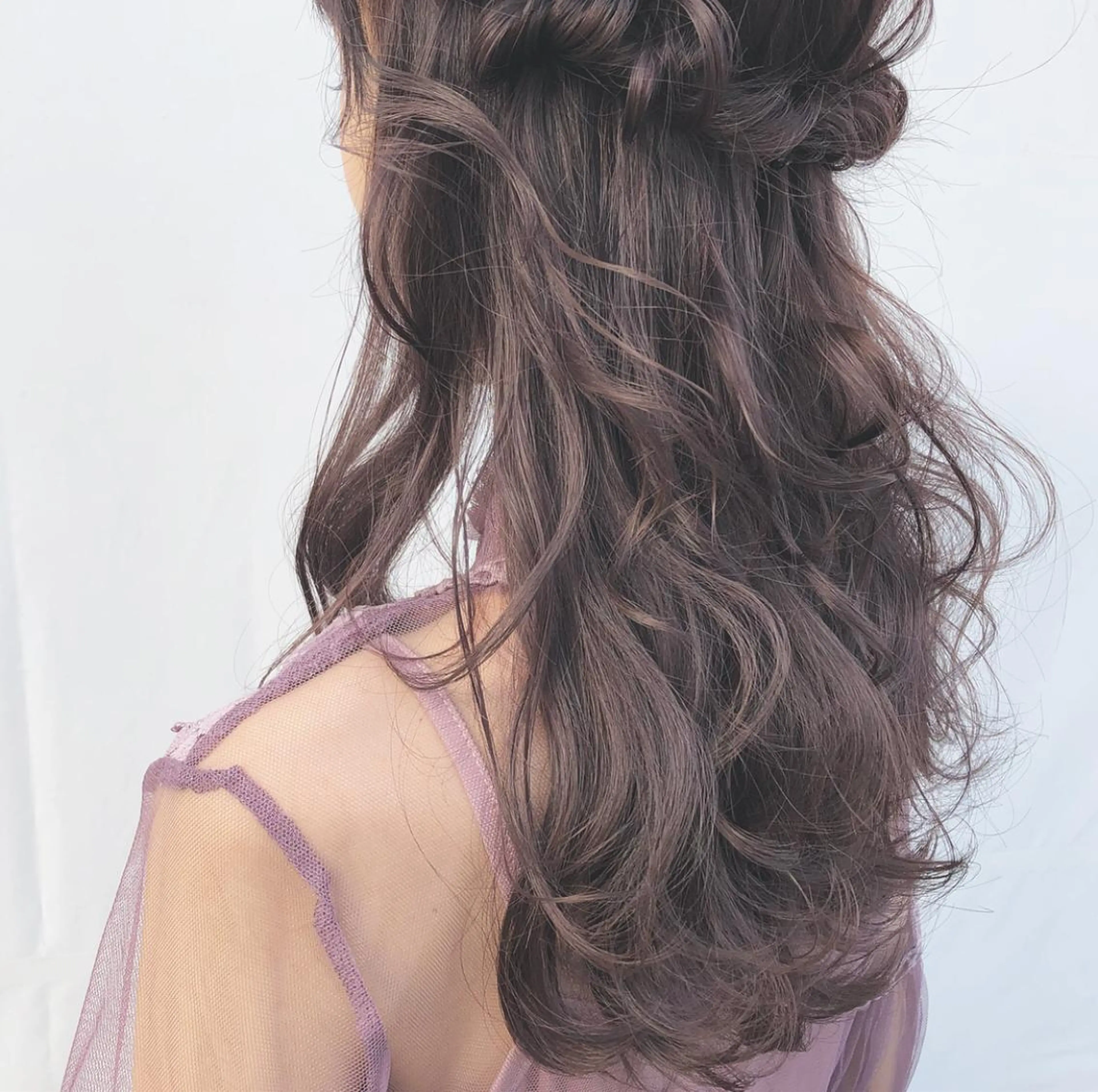 ロング カラー ヘアアレンジ ブルーカラー ピンクカラー autre所属・大久保 ひでなりのヘアスタイル