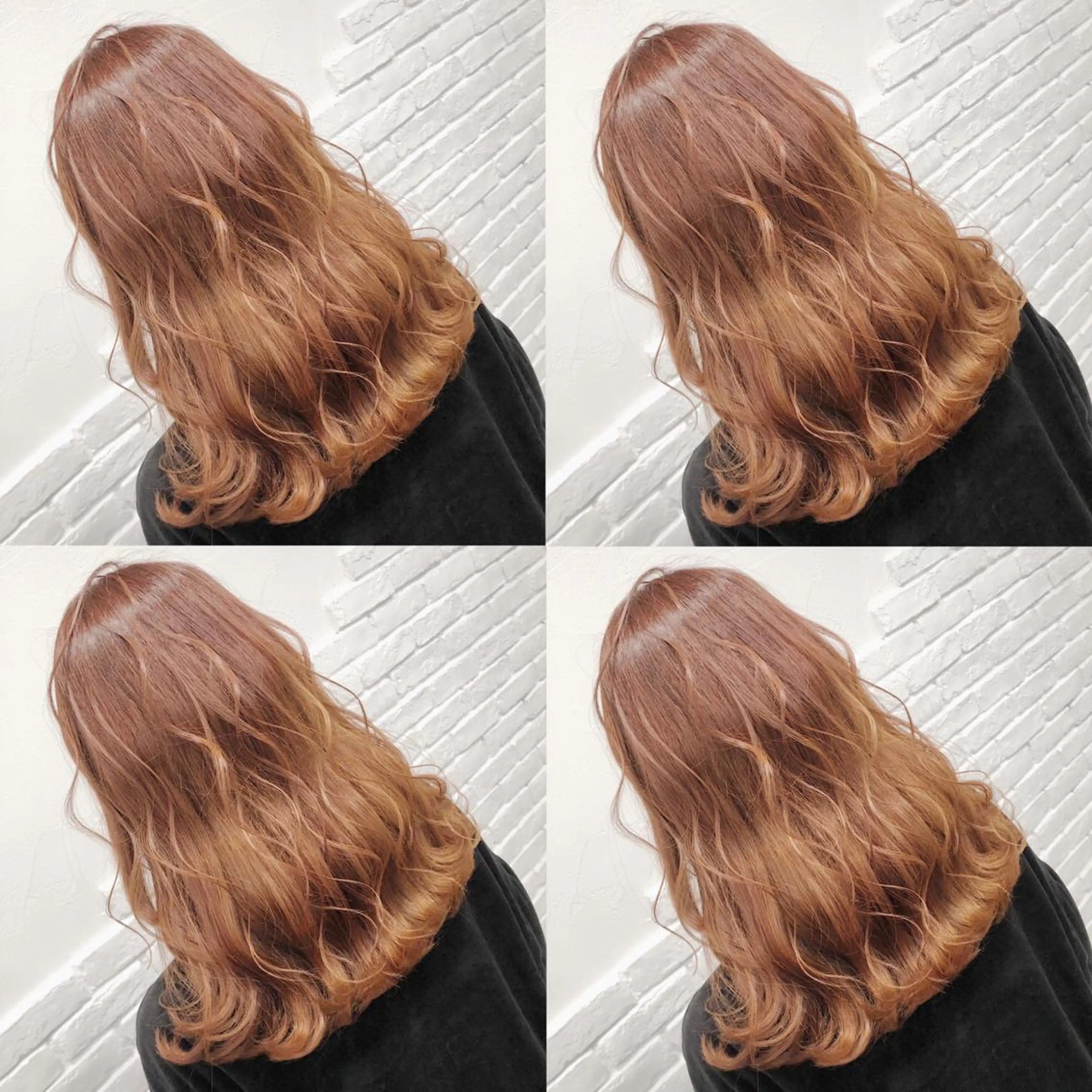 ロング カラー ヘアアレンジ メンズ キッズ カット ヘアカラー トリートメント 💟Chloe原宿店 🩶ハイトーンのヘアスタイル