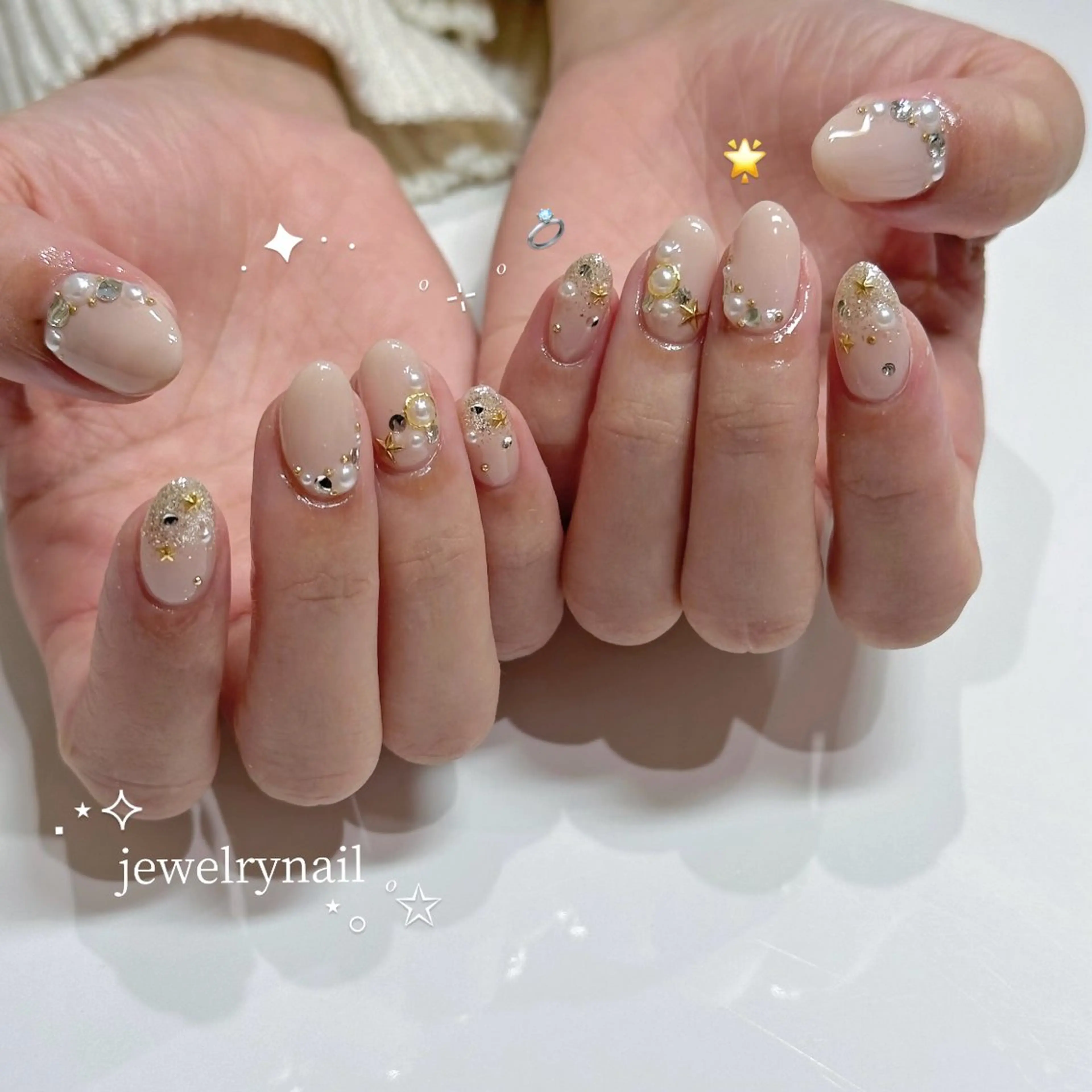 ネイル Allure 桑田麻南のネイルデザイン