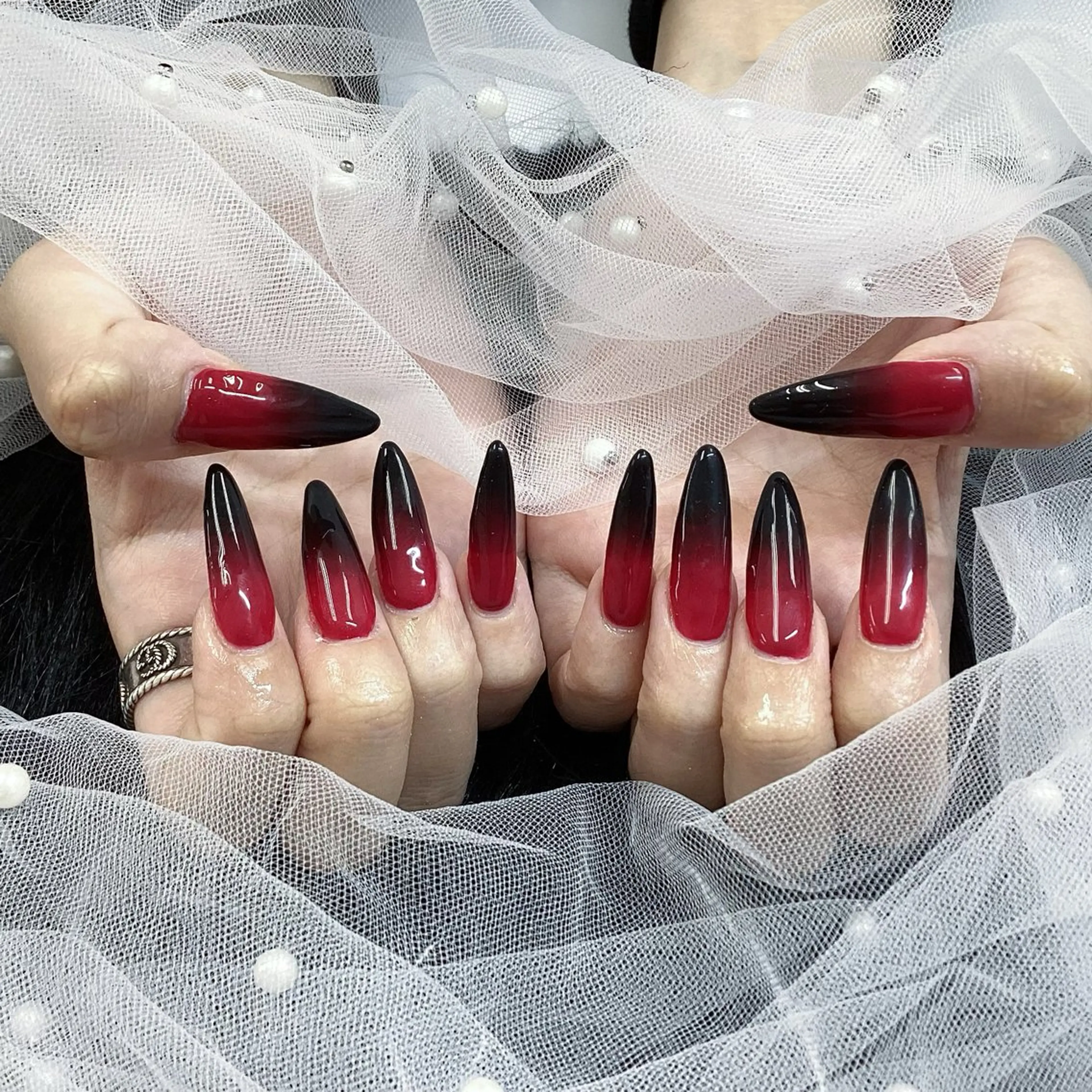 ネイル パーツ全部¥110 サロンミミのネイルデザイン