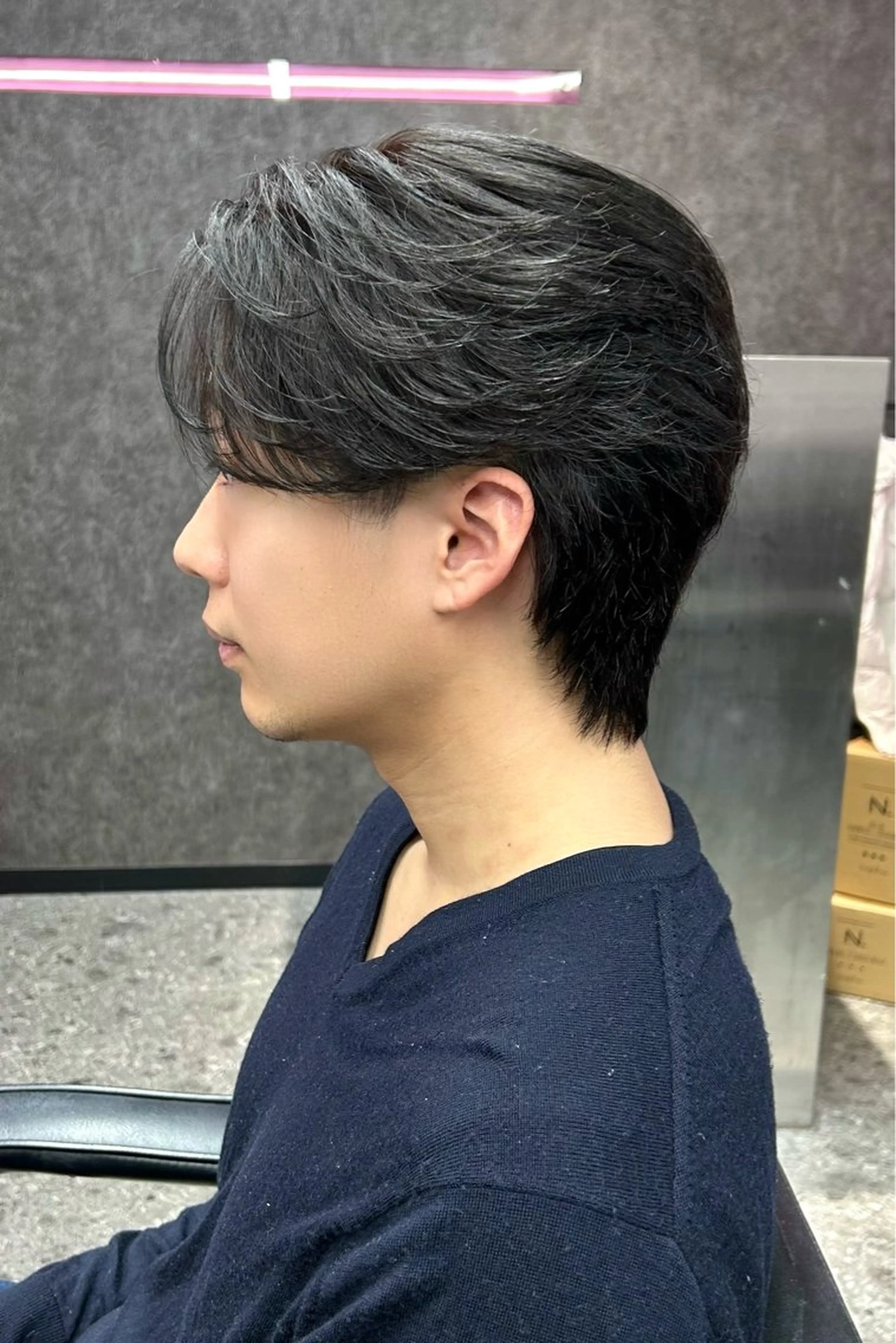 ショート カラー メンズ カット ヘアセット メンズスタイリスト 前田雄輝のヘアスタイル