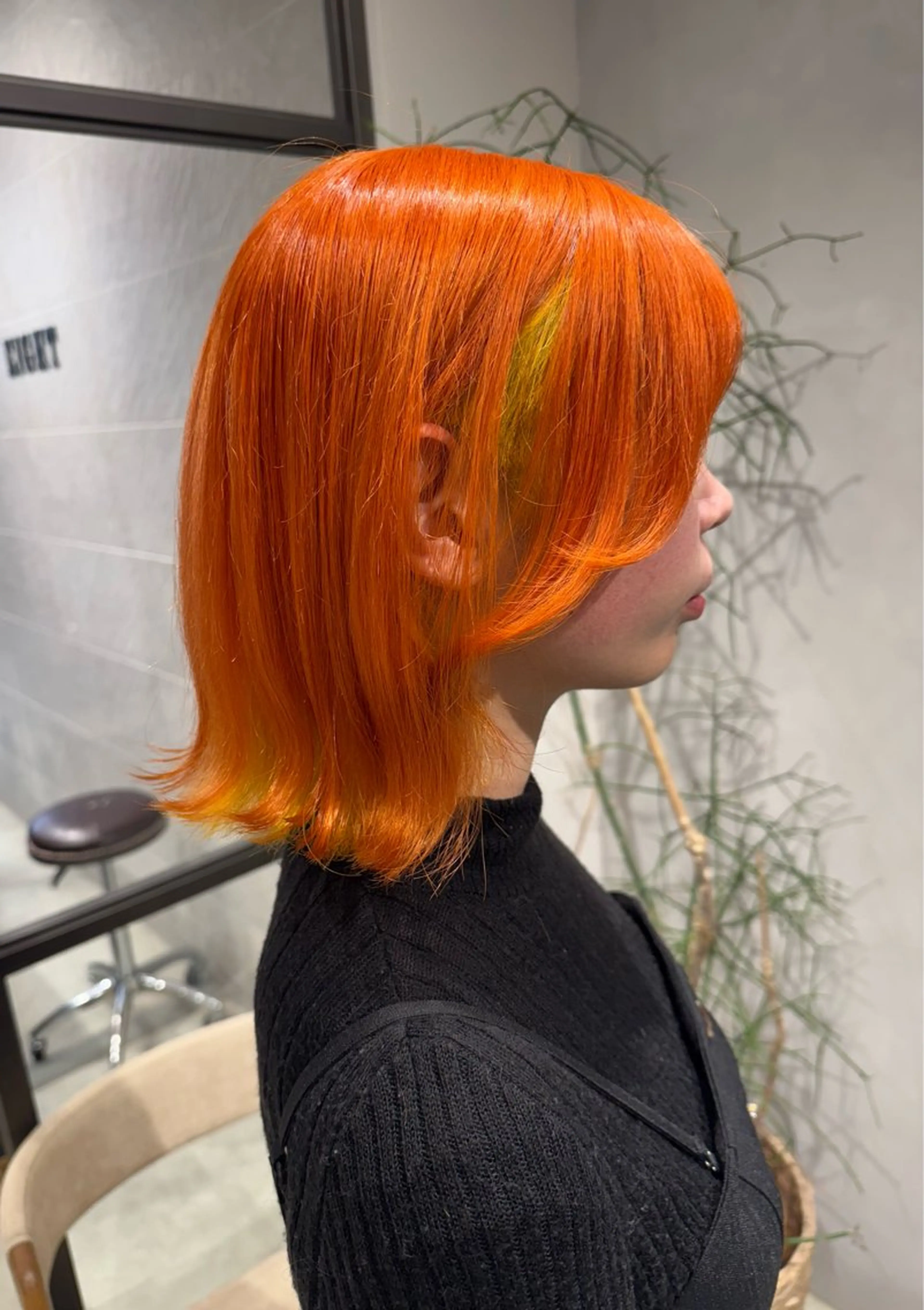 カラー オレンジ イエローカラー 透明感カラー✨艶髪 制作🌱山根あゆみのヘアスタイル