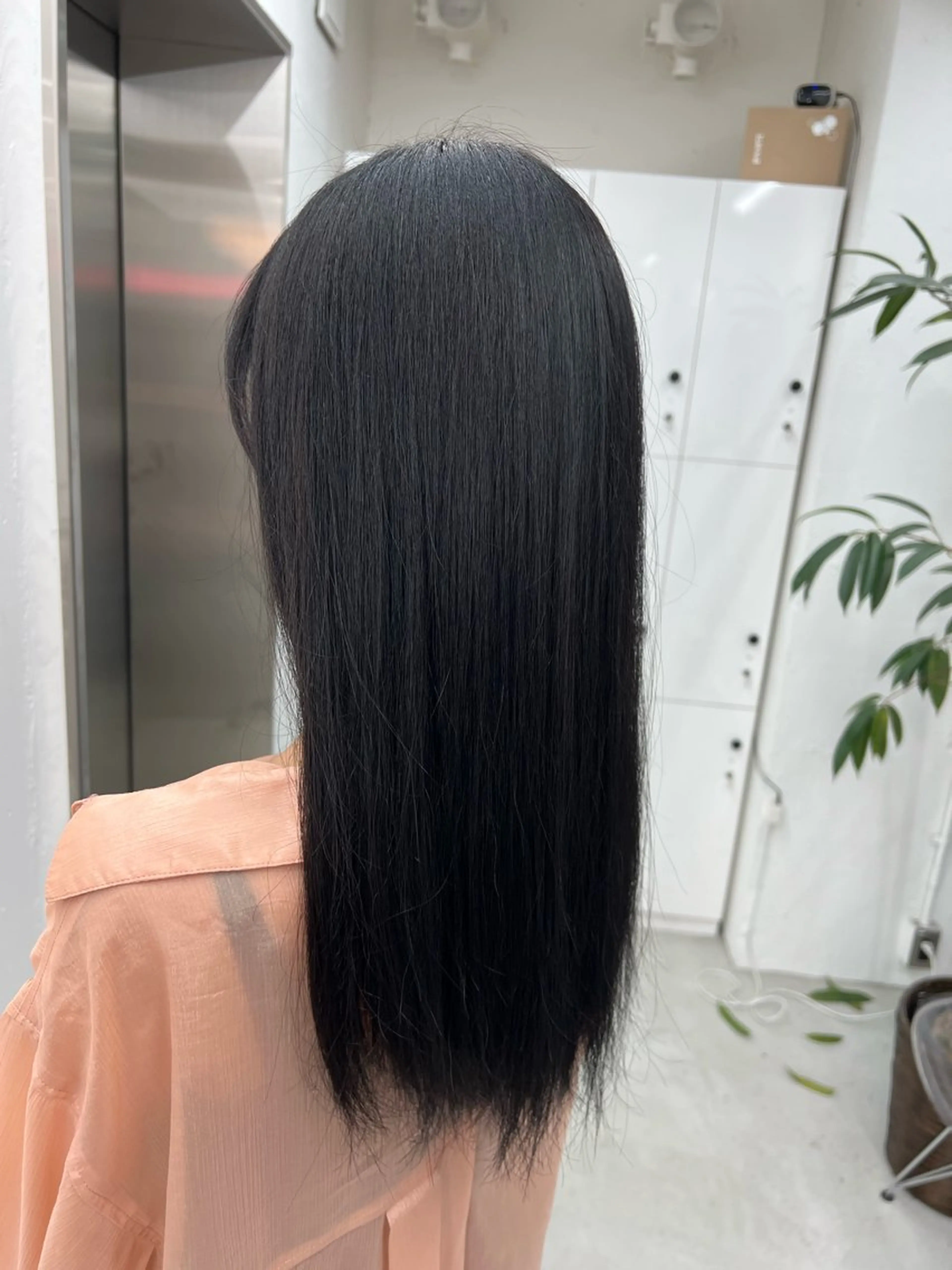 ロング カラー 黒髪 透明感カラー あすか JILLSTUDIOのヘアスタイル