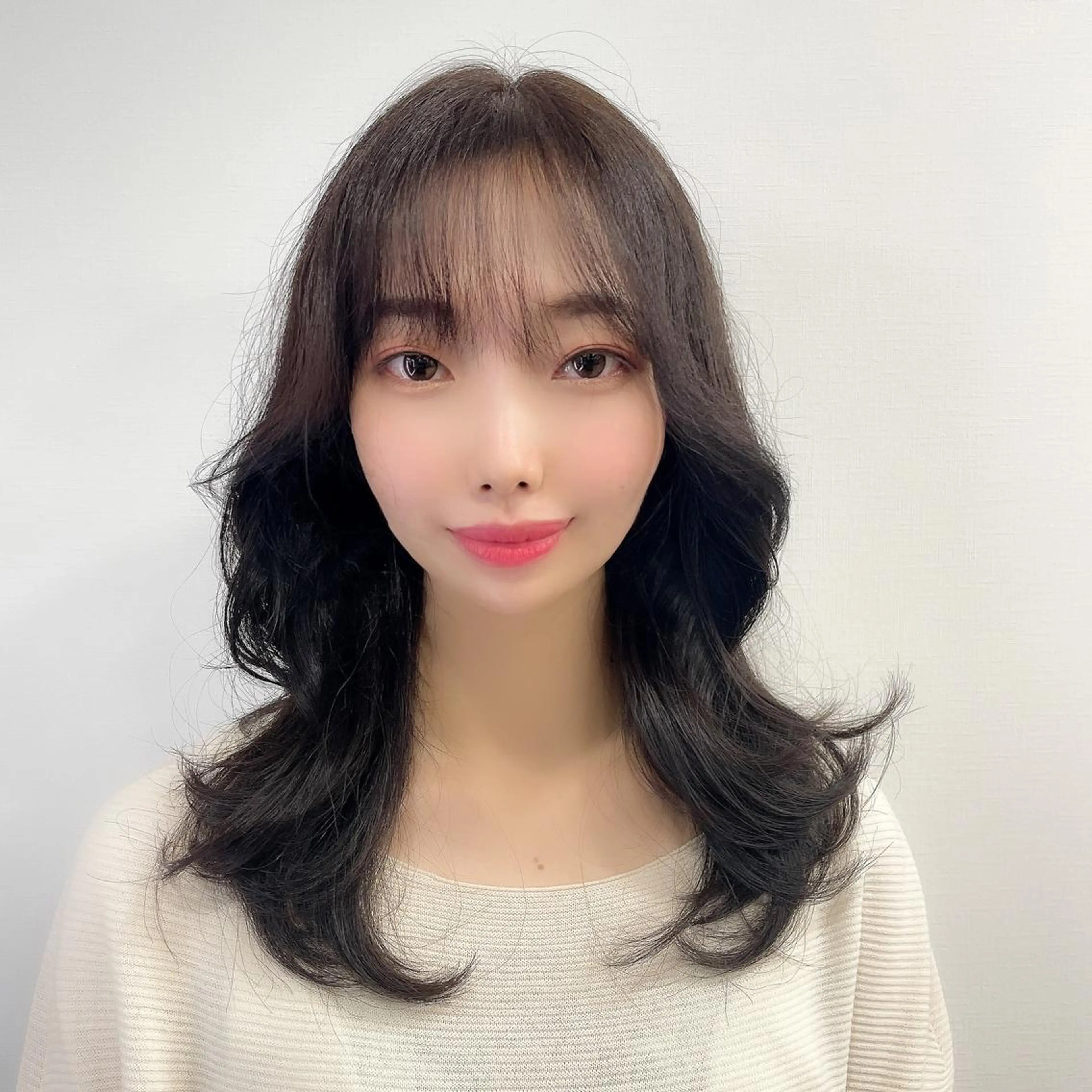 ロング カラー くびれヘア 韓国風ヘア ヘアカラー TSUYOSHI 韓国ヘア/くびれヘアのヘアスタイル