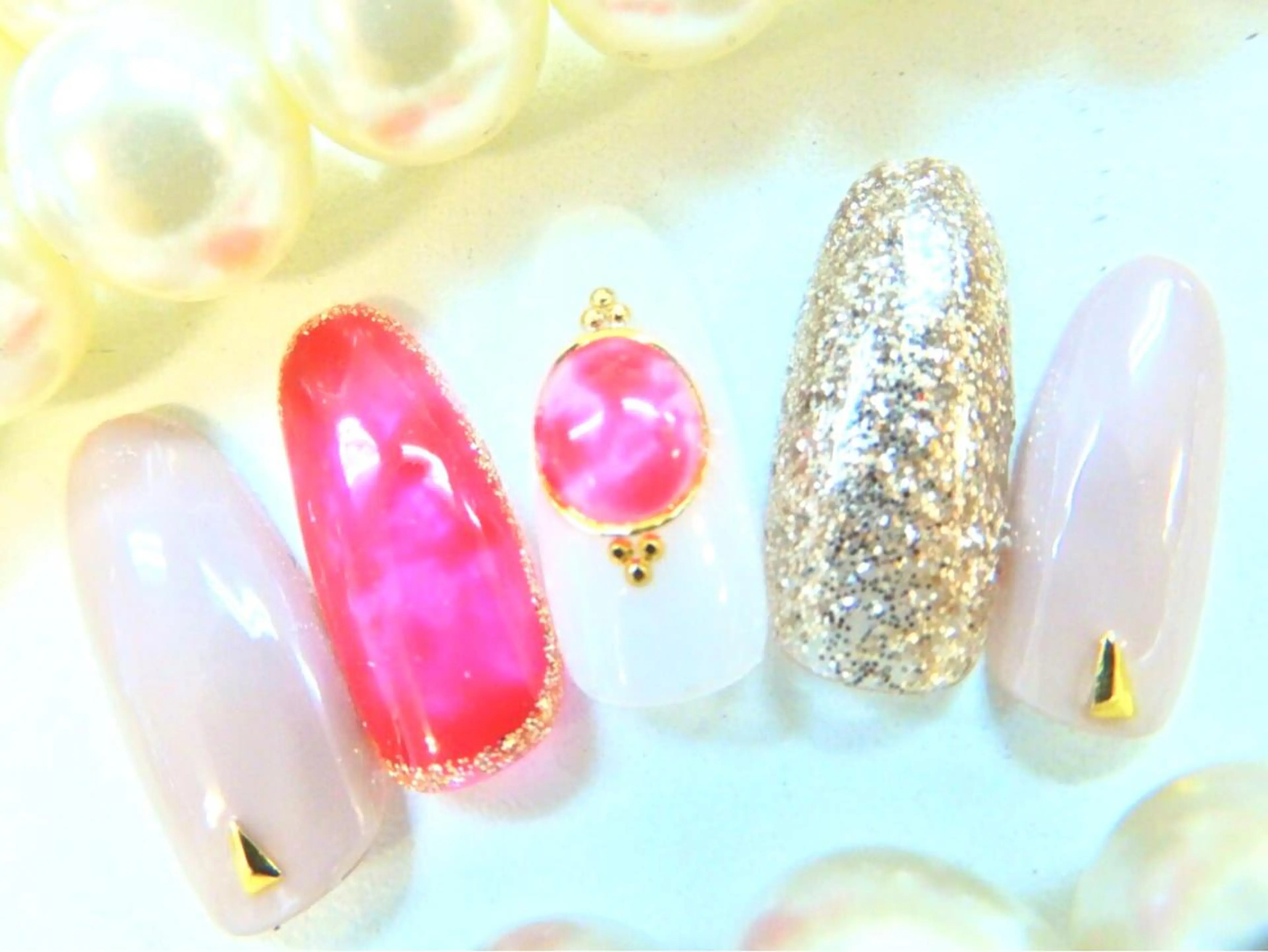ネイル ジェルネイル ソフトジェル Dolce.Nail 柏店のネイルデザイン