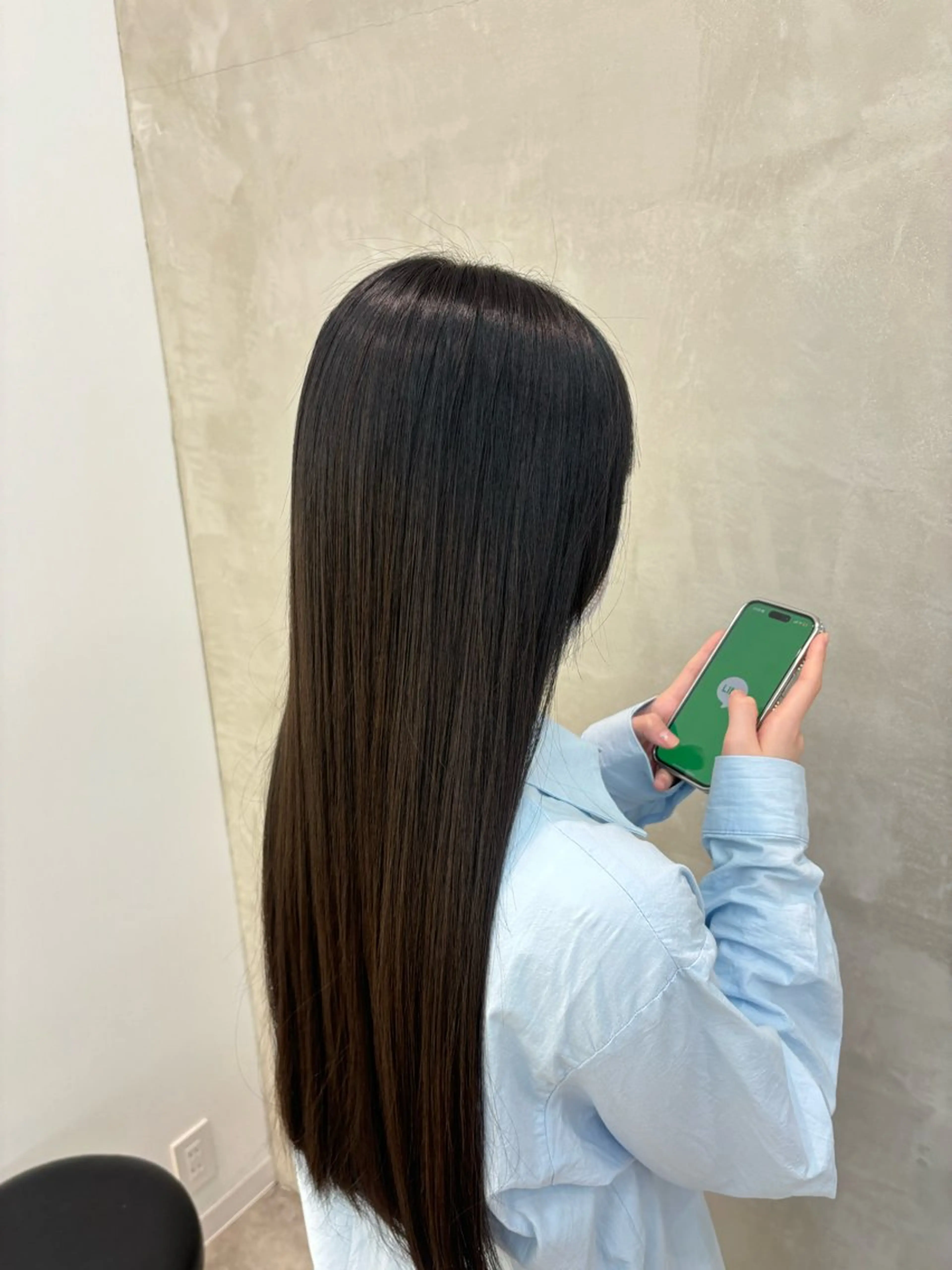 ロング 艶髪ストレート🫶 AYANAのヘアスタイル
