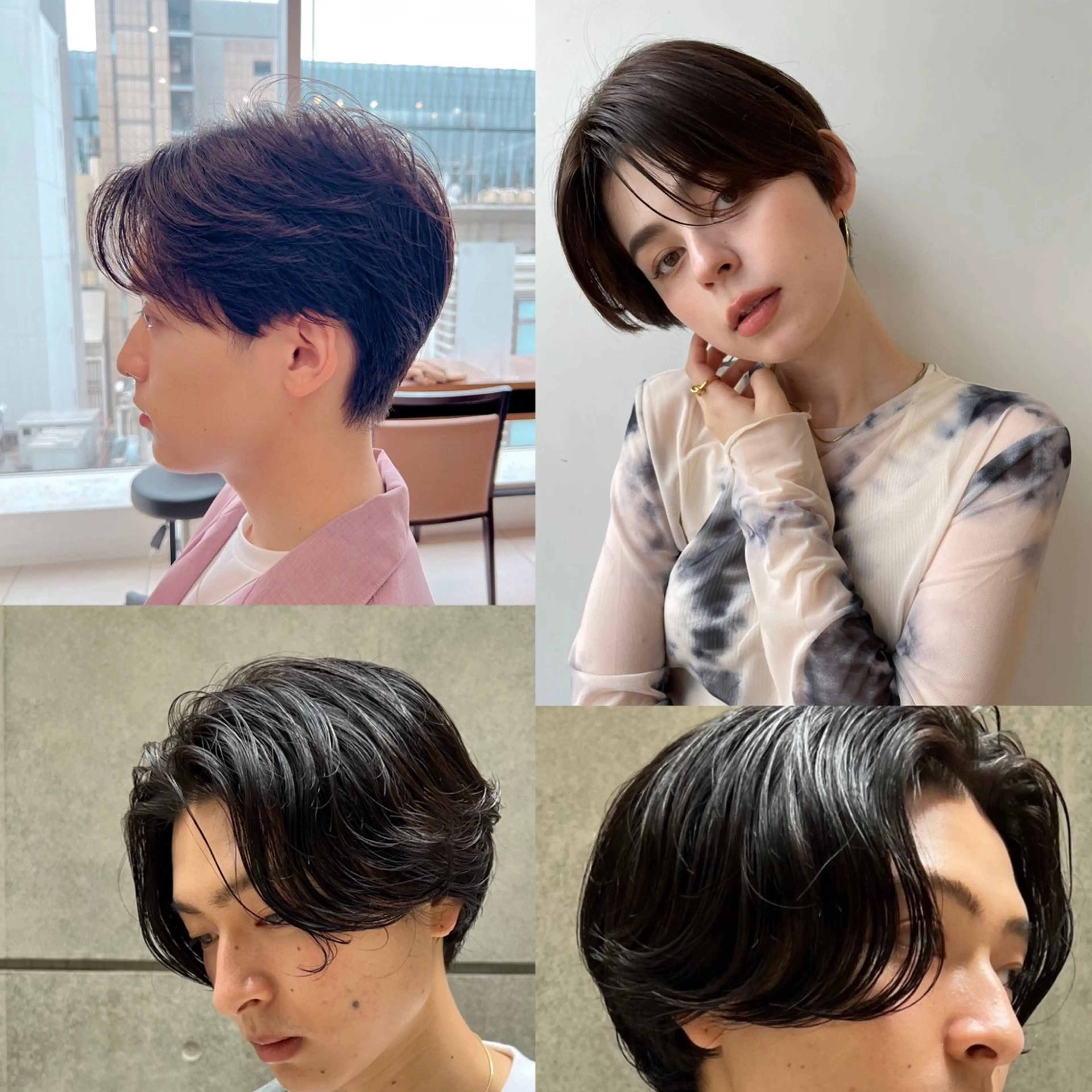 パーマ ボブ/ミディアム 親しみやすさ/さくらのヘアスタイル