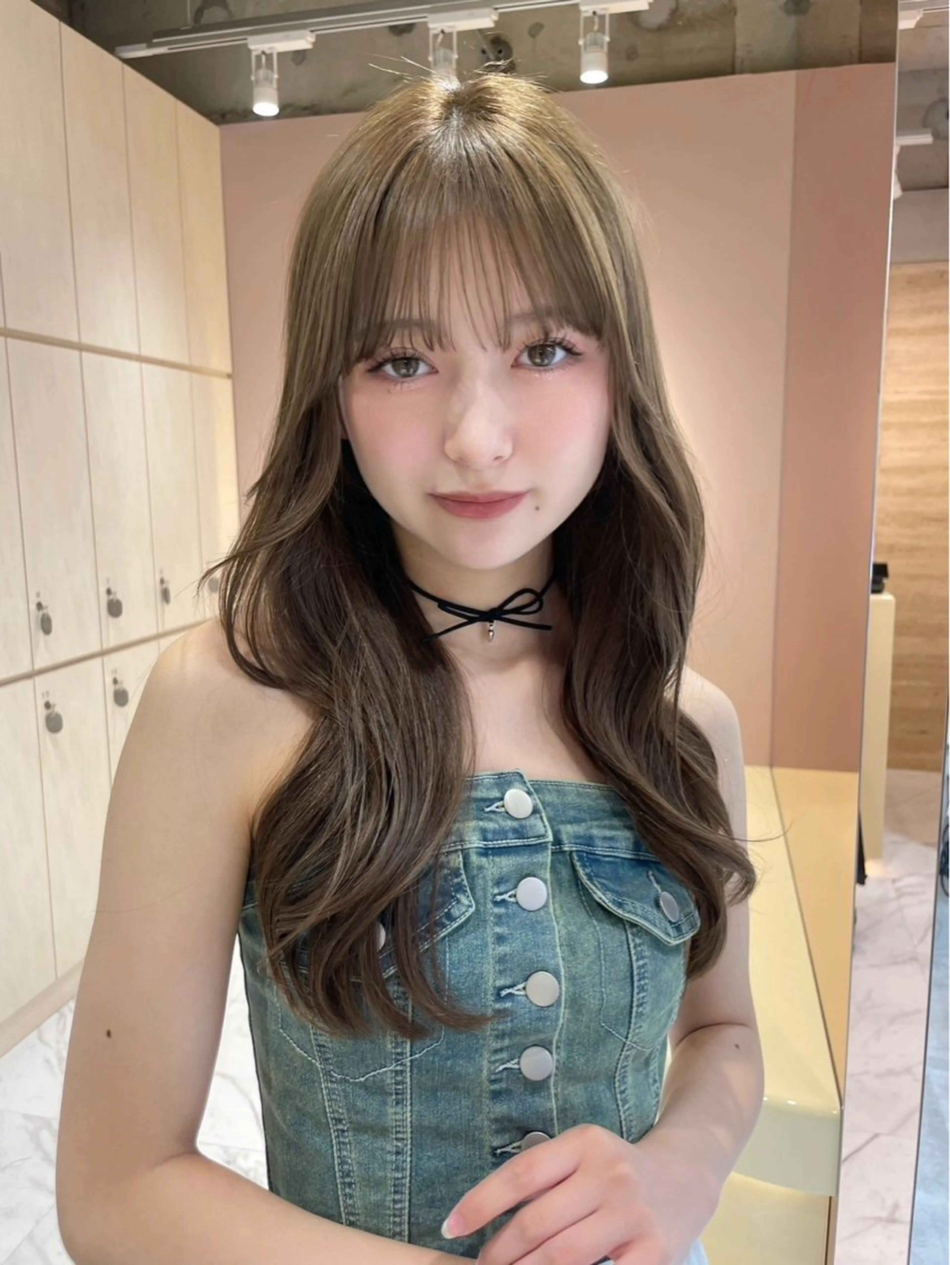 ロング ヘアアレンジ くびれヘア ロング カット ヘアカラー トリートメント 浦和/髪質改善/ボブ 縮毛矯正/大和田拓夢のヘアスタイル