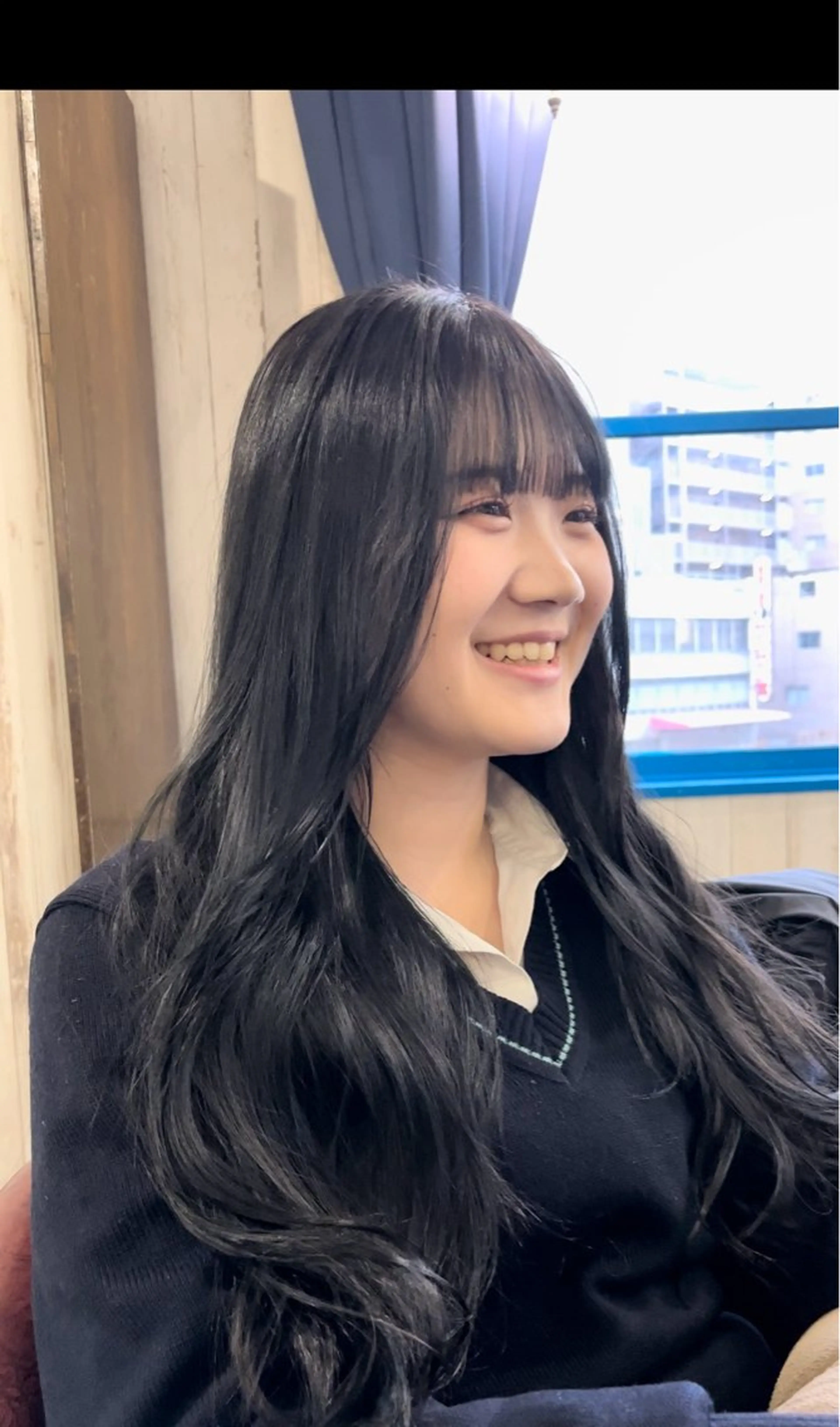 ロング カラー ヘアアレンジ カット ヘアカラー トリートメント 🌿美髪縮毛矯正 のプロ安川🌿のヘアスタイル