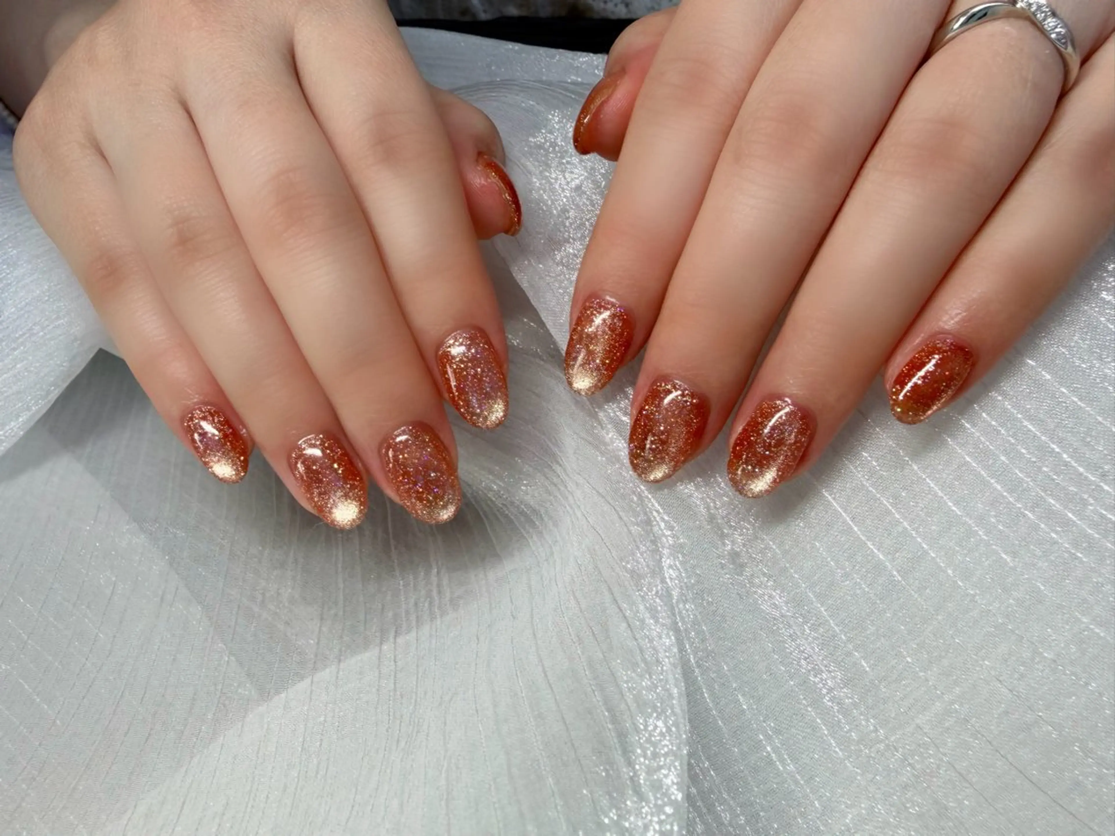 ネイル マグネットネイル マグネットワンカラー ワンカラーネイル ☆ yukiのネイルデザイン